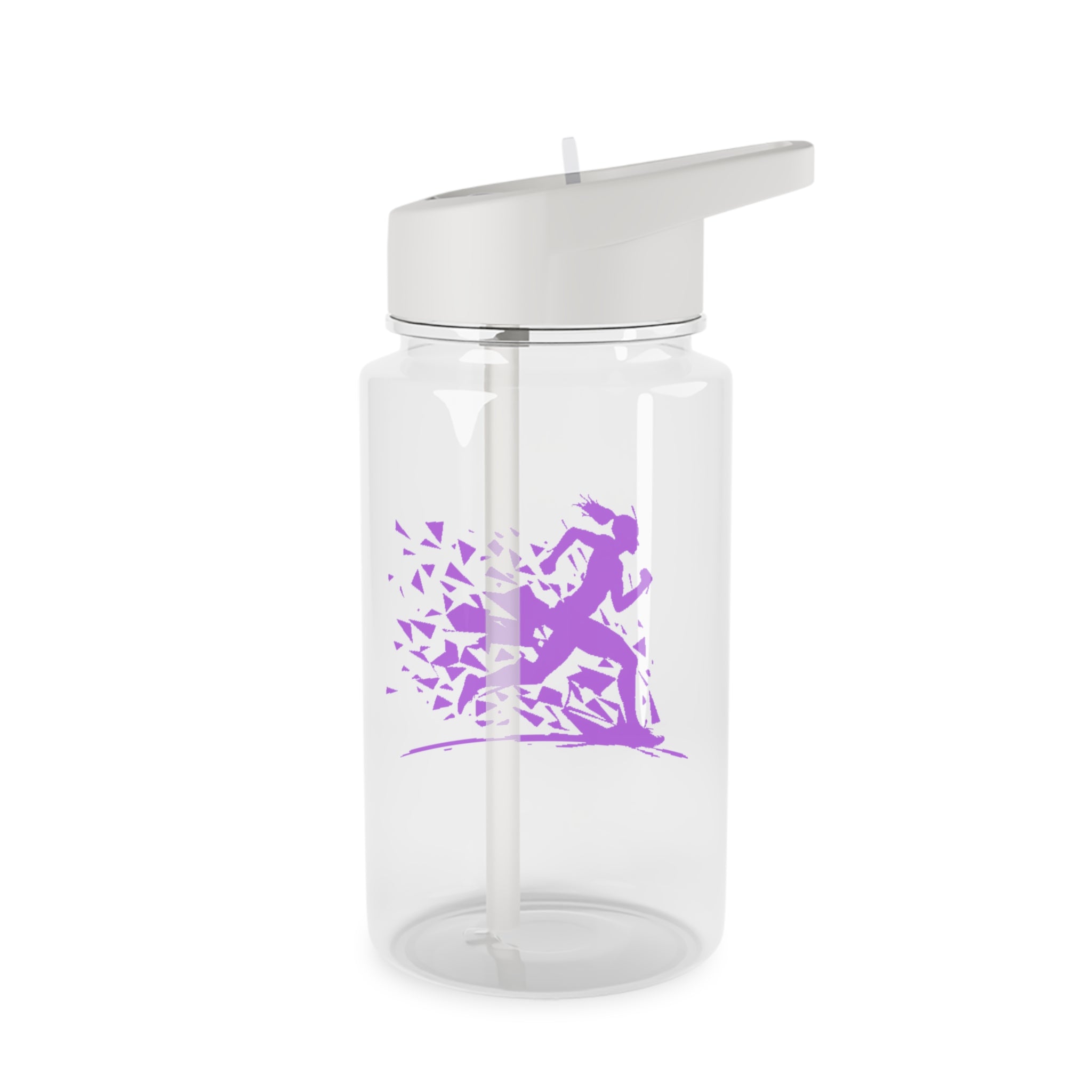Running Woman Tritan Water Bottle