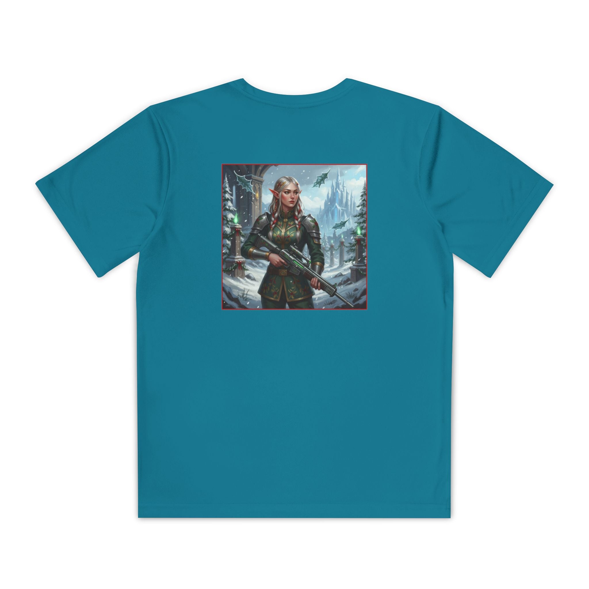 Yule Guard Patriotic Christmas Holiday ~ Youth T-Shirt, Unisex Softstyle T-Shirt