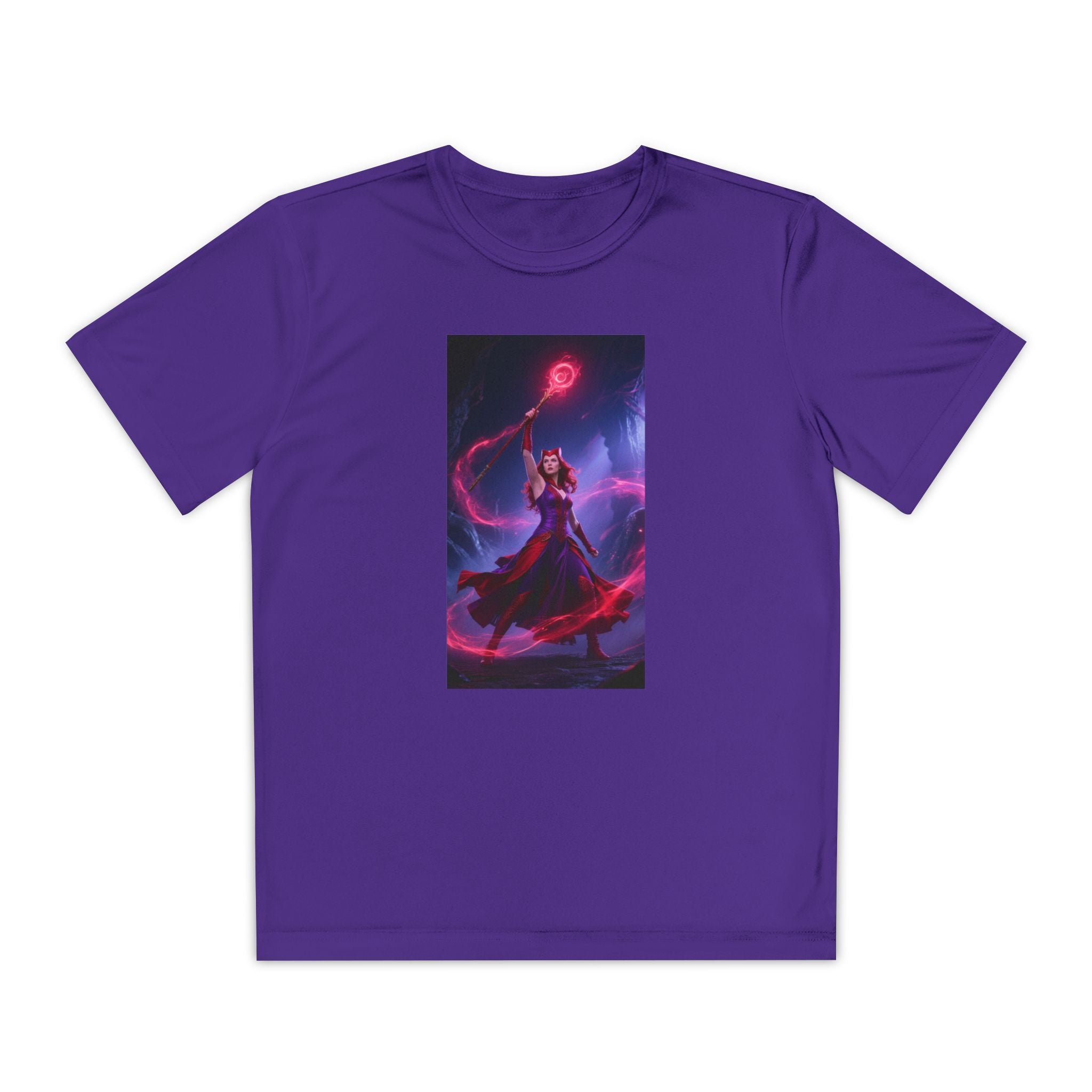 Superhero Youth T-Shirt Sports Graphic Tee, Cool Athletic Shirt for Kids