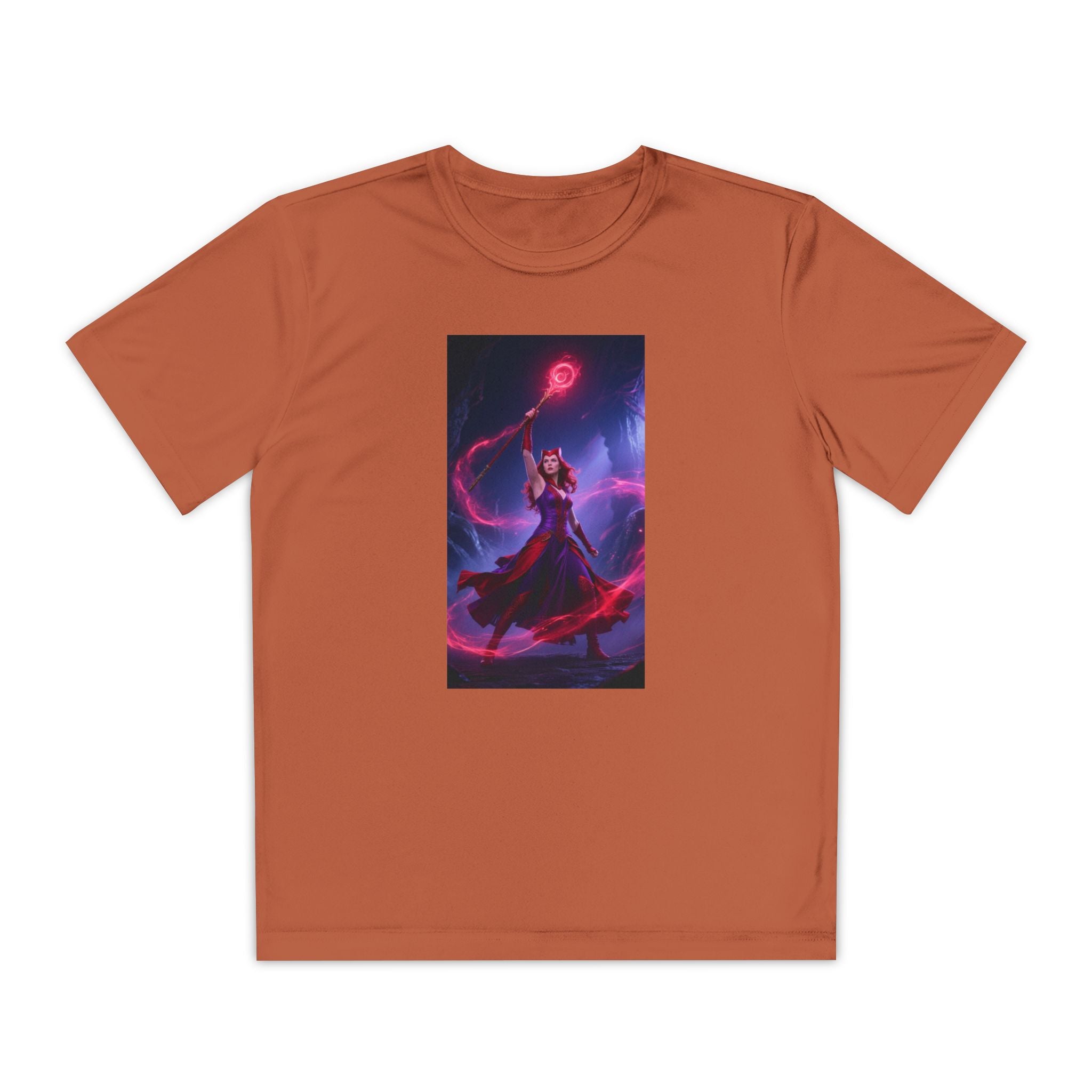 Superhero Youth T-Shirt Sports Graphic Tee, Cool Athletic Shirt for Kids