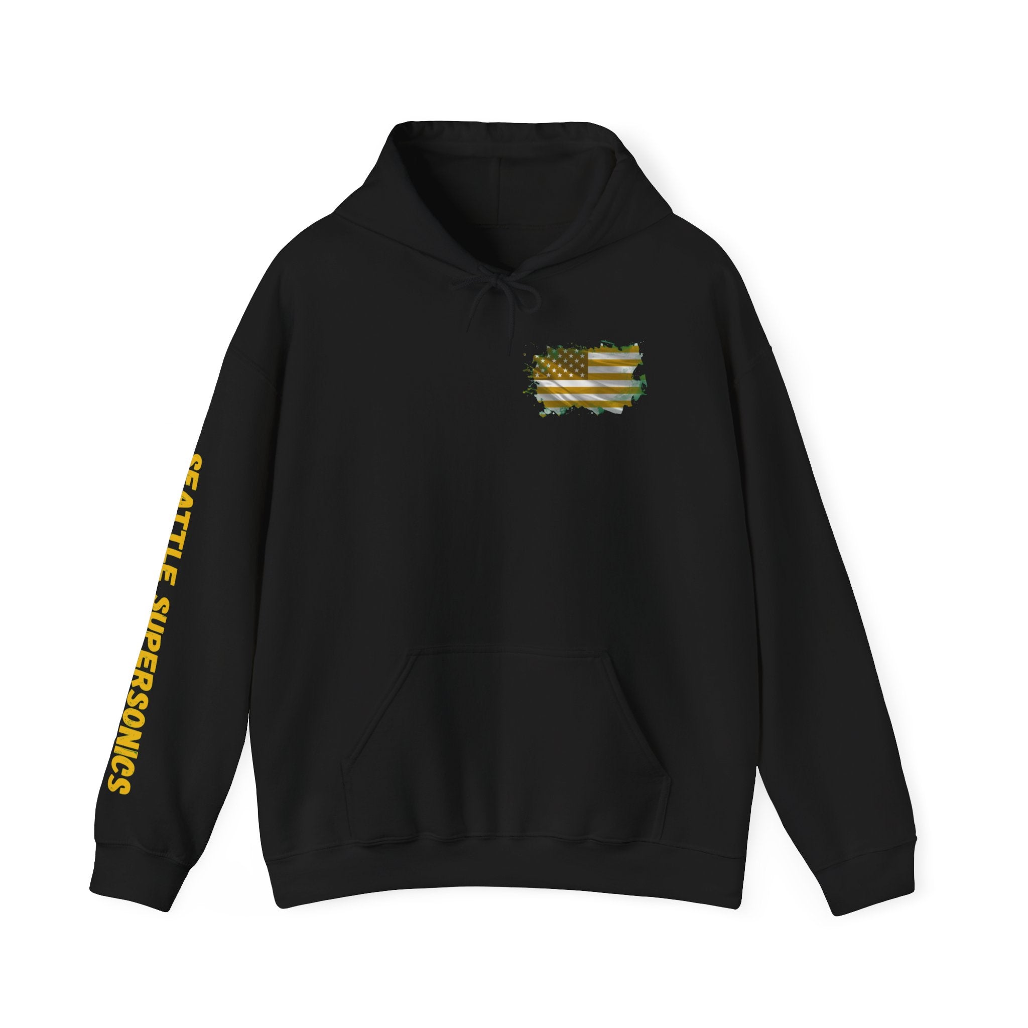Seattle Supersonics Patriotic Hoodie