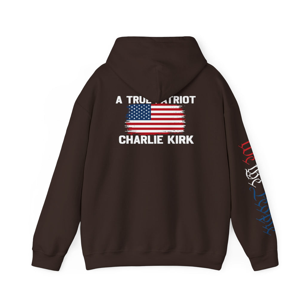 Charlie kirk Patriotic Hoodie Rebel Spirit Unisex Hoodie
