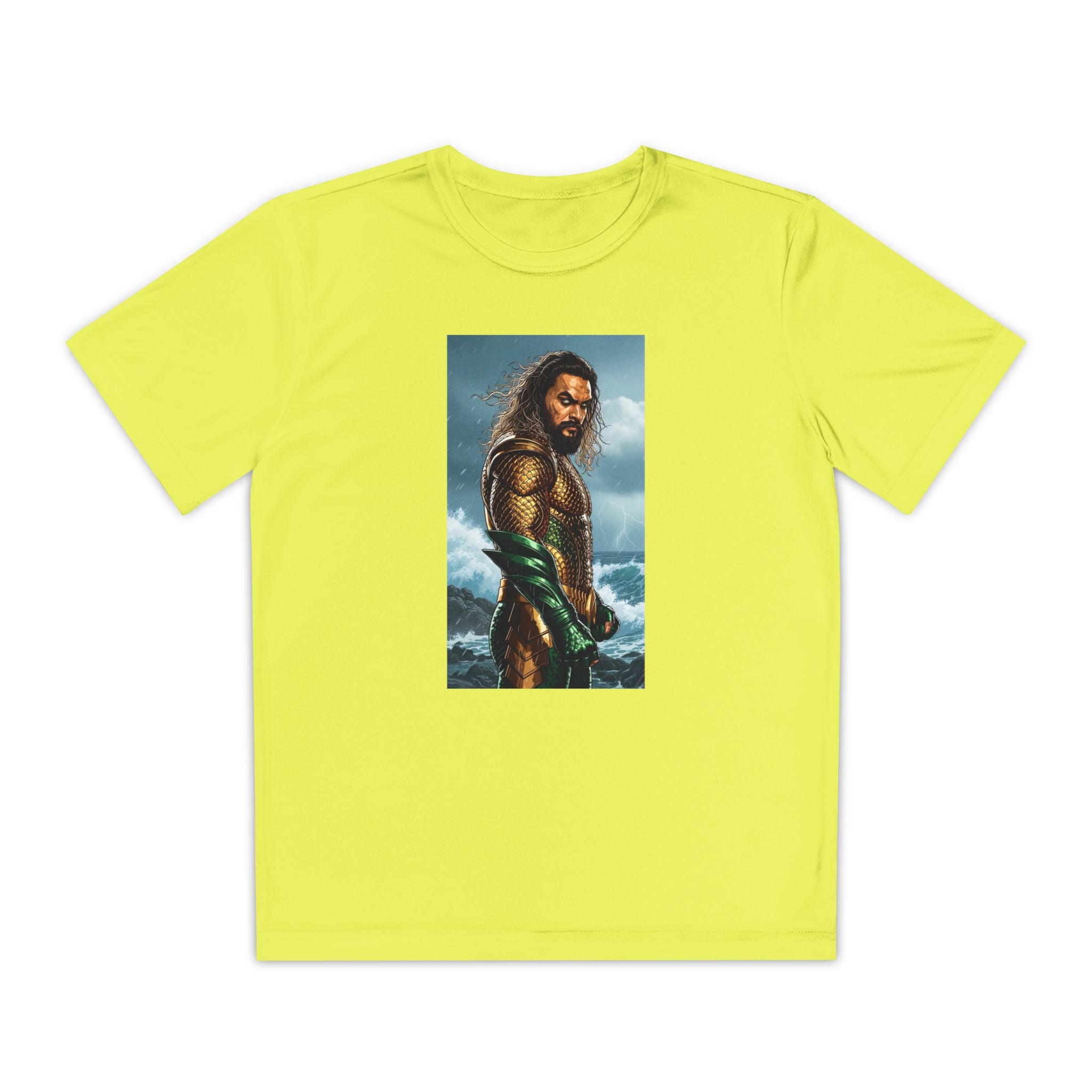 Aquaman Superhero Youth Tee, Kids Superhero Shirt, Child Aquaman T-shirt, Comic Book Tee, Superhero Fan Gift