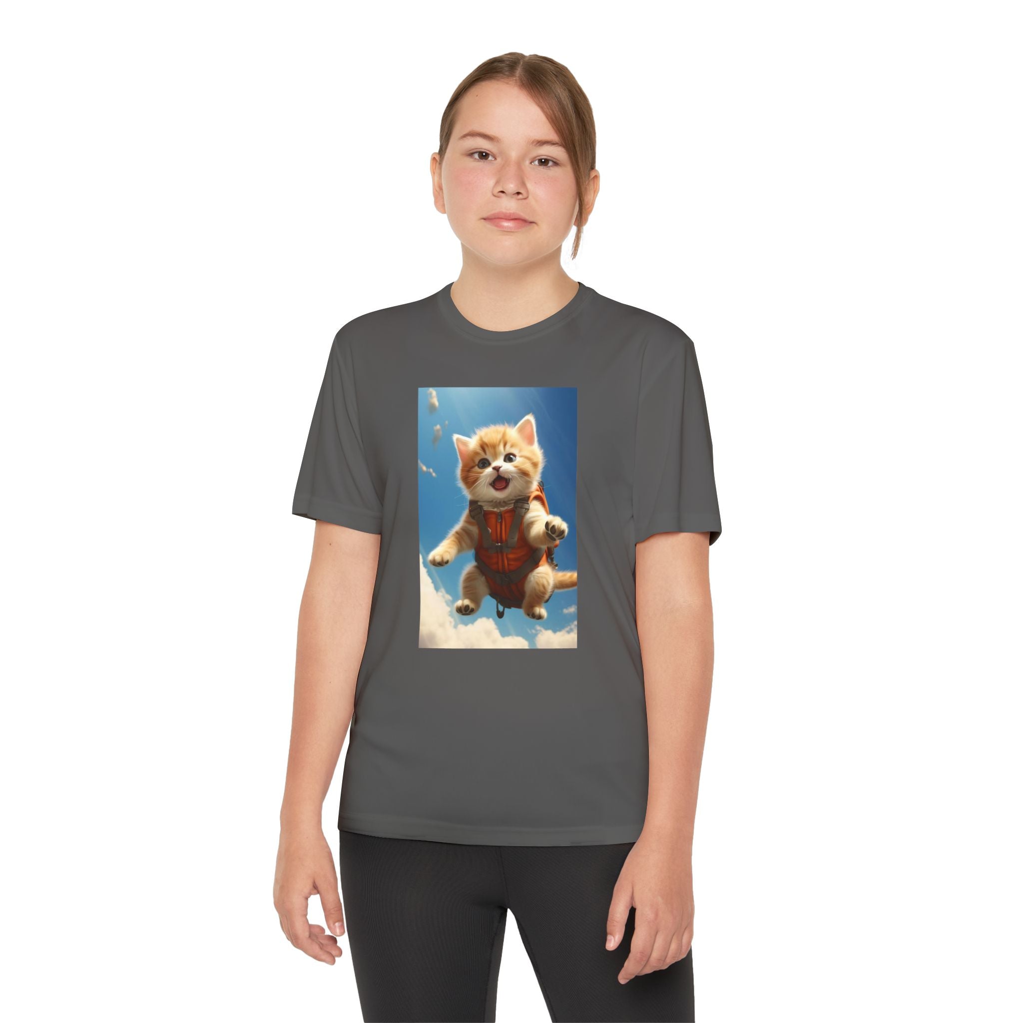 Youth Tee Shirt, Kids Animal Graphic Top, Cute Black and White Tee, Children's Zoo Theme Shirt, Bamboo Bear