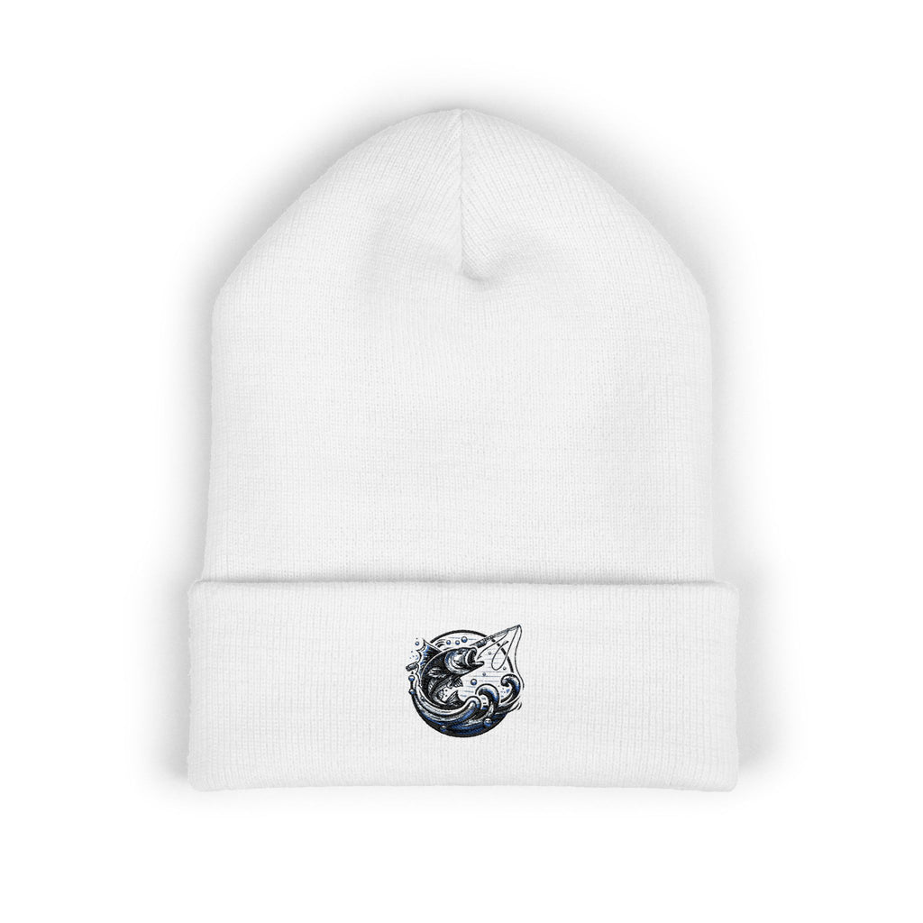 Fishing Classic Cuffed Beanie (Embroidery)