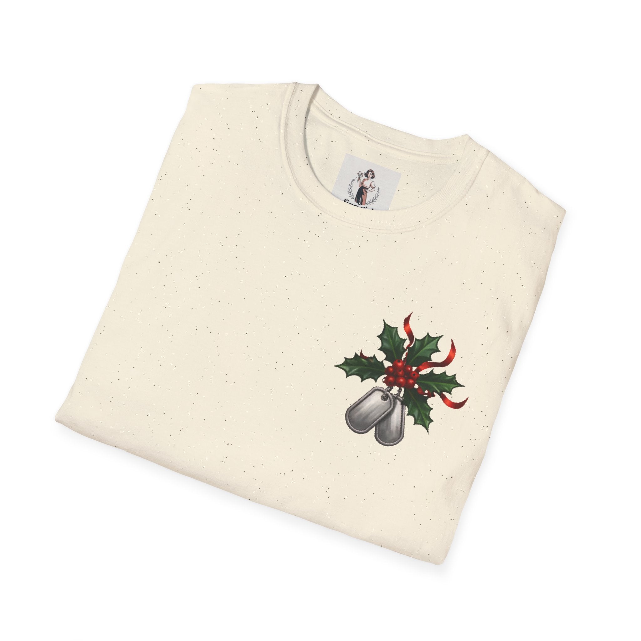 Yule Guard Patriotic Christmas Holiday ~ Unisex Softstyle T-Shirt