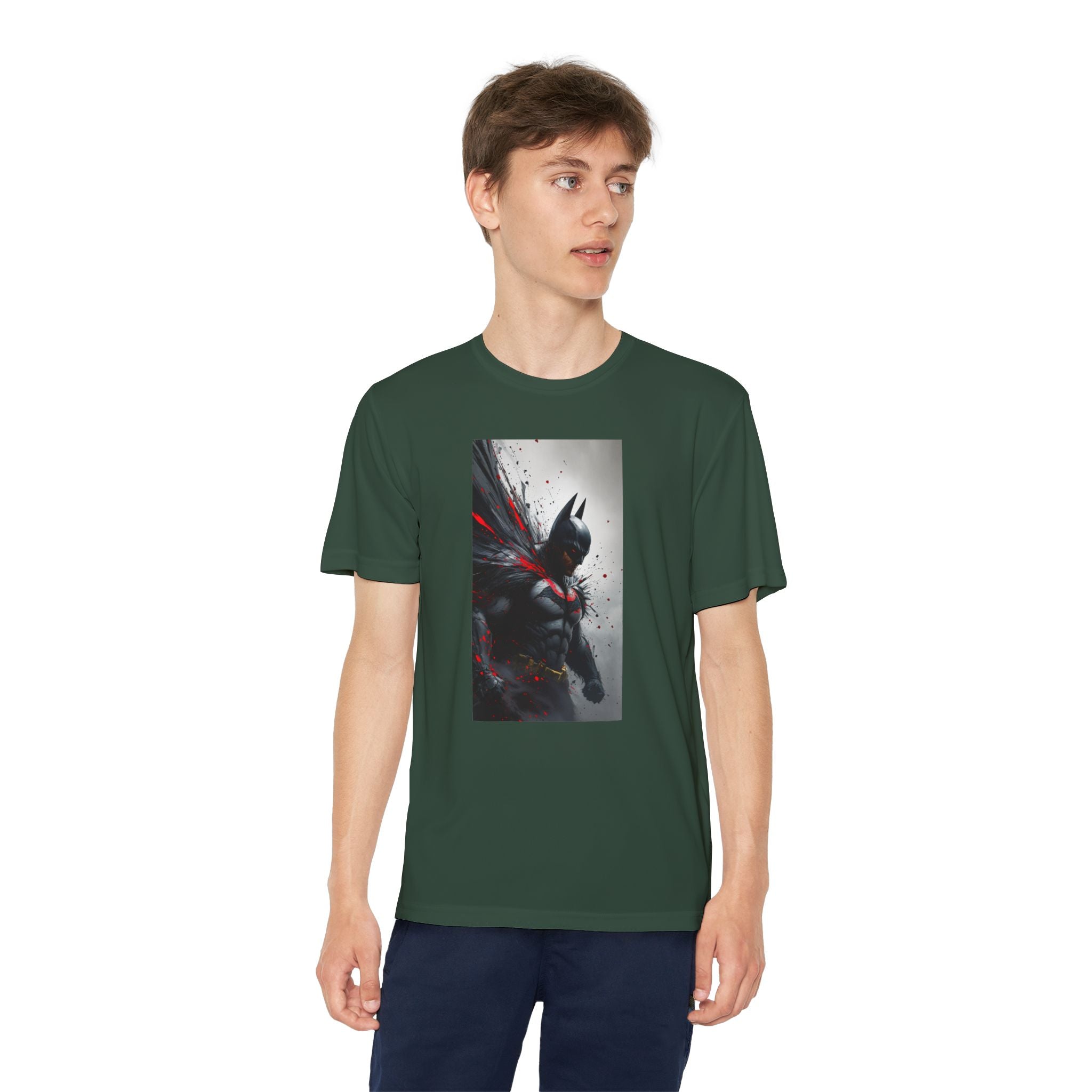 Batman Superhero Marvel Patriotic, Kids Graphic T-Shirt, Boys Hero Top, Girls Comic Book Clothing, Birthday