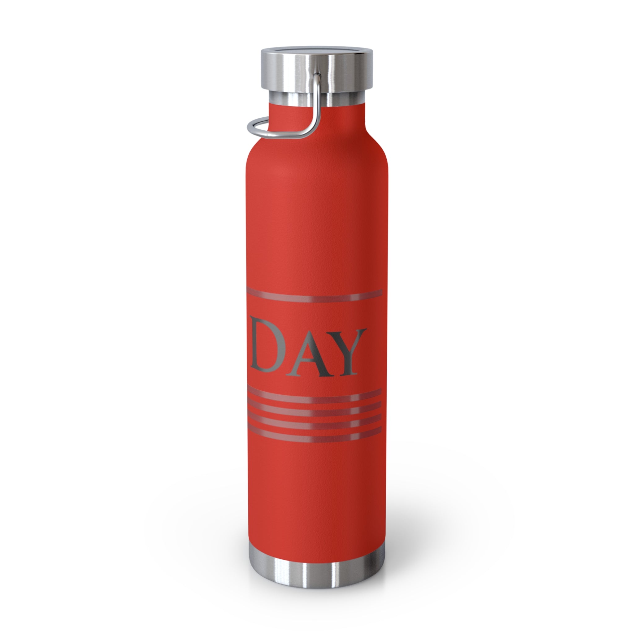 22 A Day Patriotic Copper Insulated Water Bottle