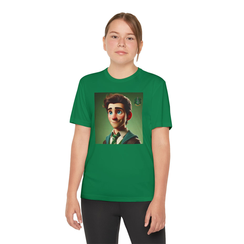 Youth Competitor Tee - Harry Potter, Wizard School Shirt, Magical Kids Top, Hogwarts Fan Gift, Sorcerer's Stone T-Shirt