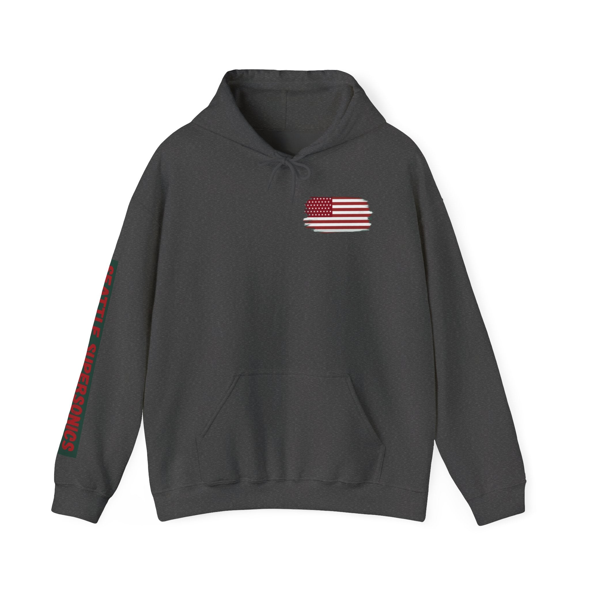Seattle Supersonics Patriotic Hoodie