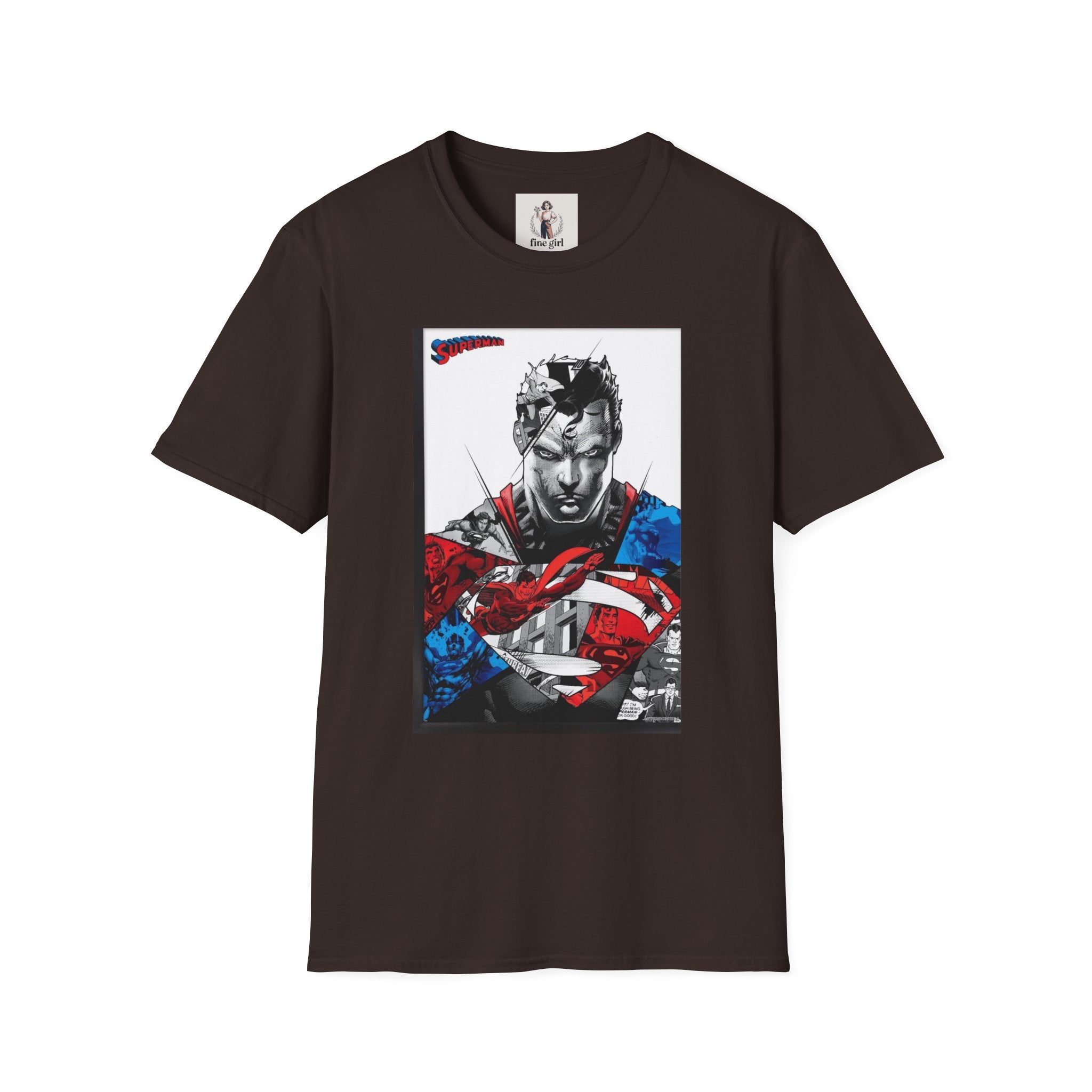 Superman Hero Unisex Softstyle T-Shirt