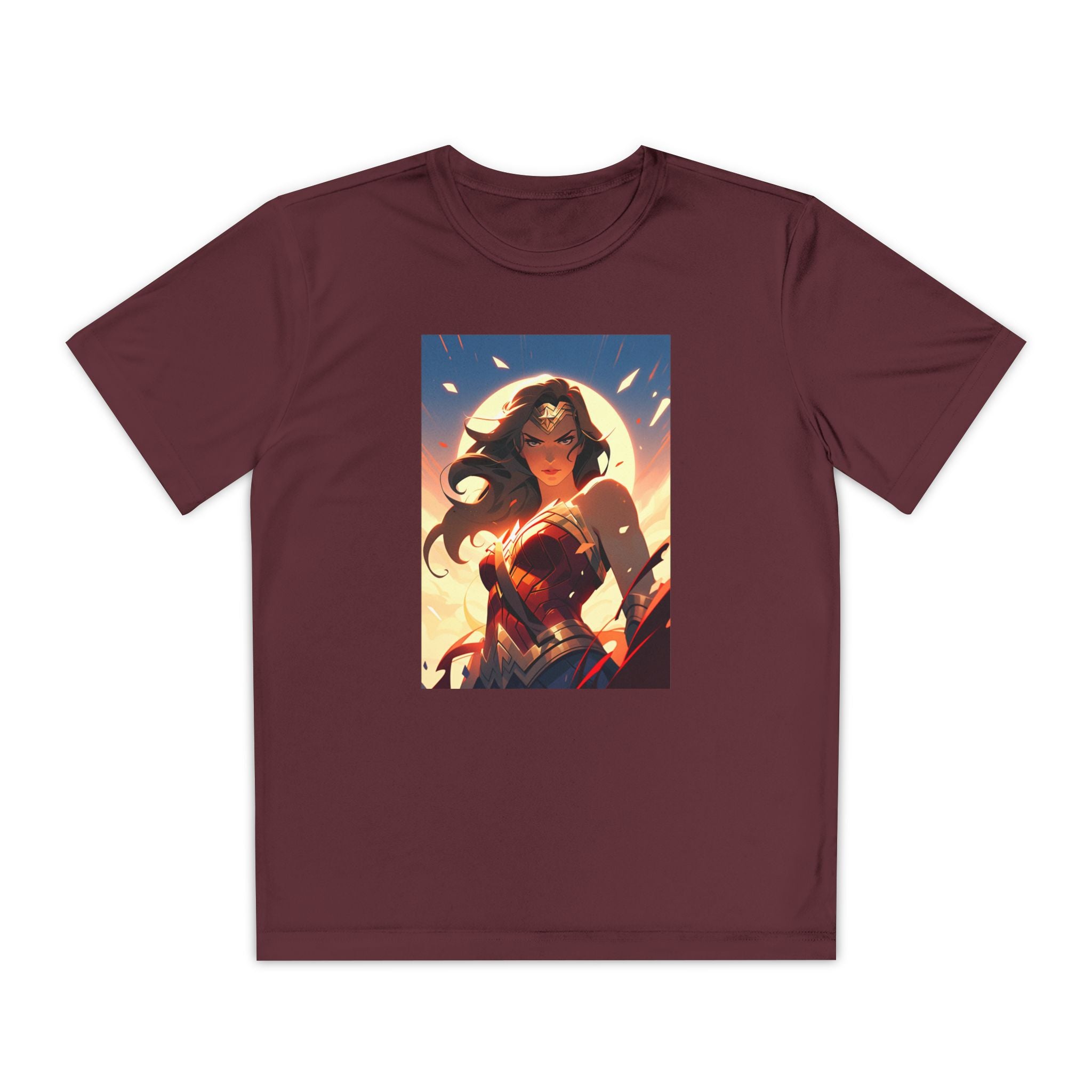 Wonder Woman Superhero Marvel t-shirt, Kids Graphic Tee, Boys Superhero Shirt, Children's Movie Character Top