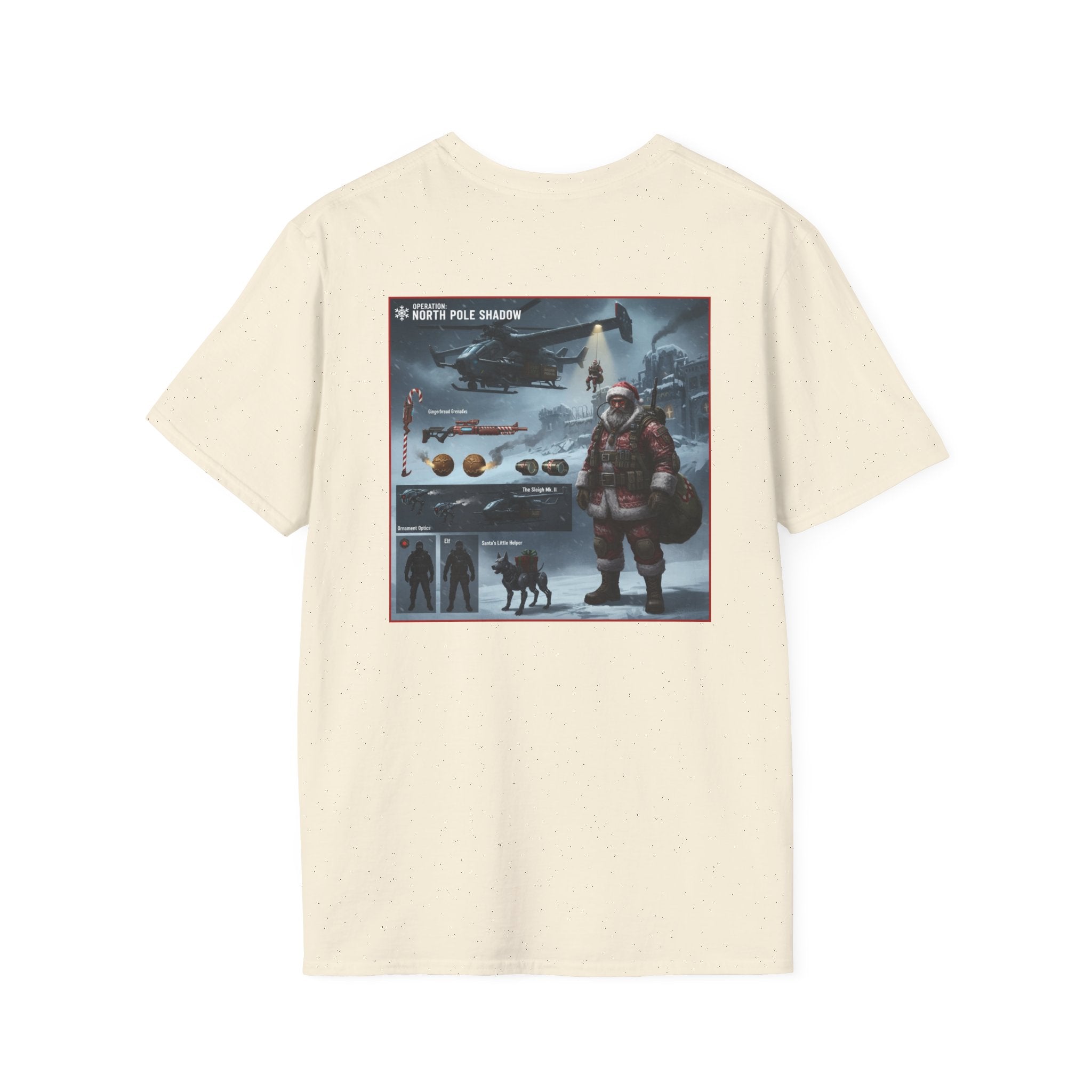 Yule Guard Patriotic Christmas Holiday ~ Unisex Softstyle T-Shirt