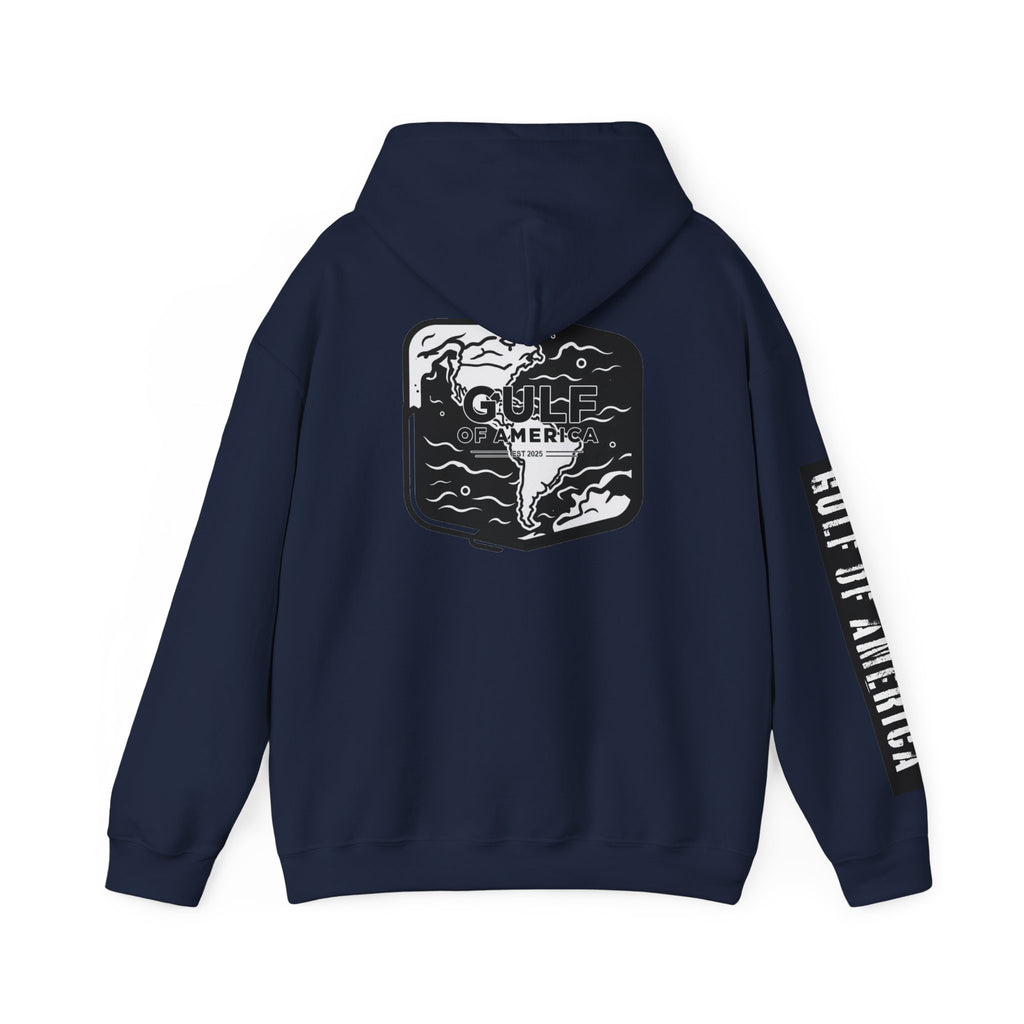 Gulf Of America Patriotic Hoodie, USA Patriotism Sweatshirt, American Flag Pullover, Independence Day Apparel, Fourth of July Gift