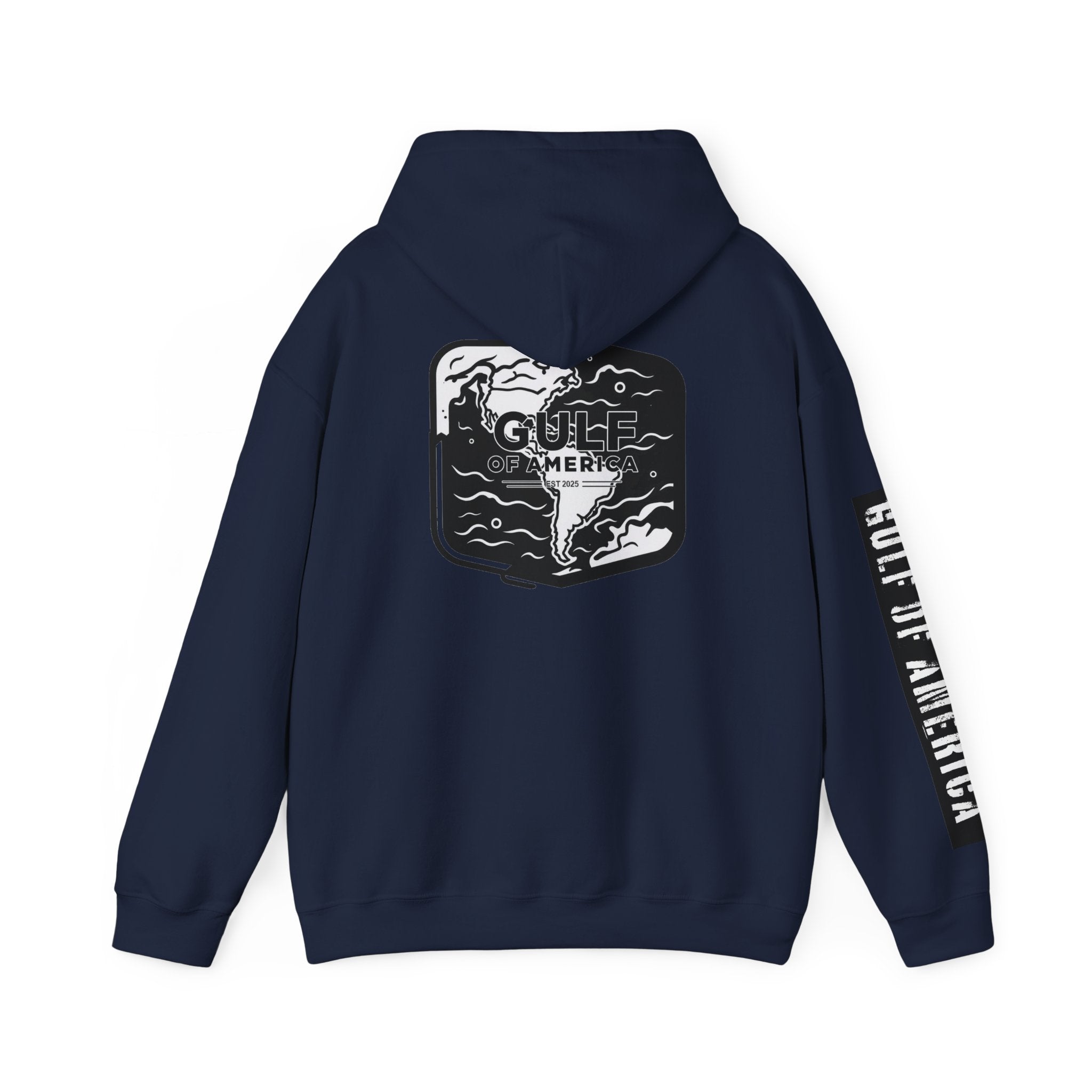 Gulf Of America Patriotic Hoodie, USA Patriotism Sweatshirt, American Flag Pullover, Independence Day Apparel, Fourth of July Gift
