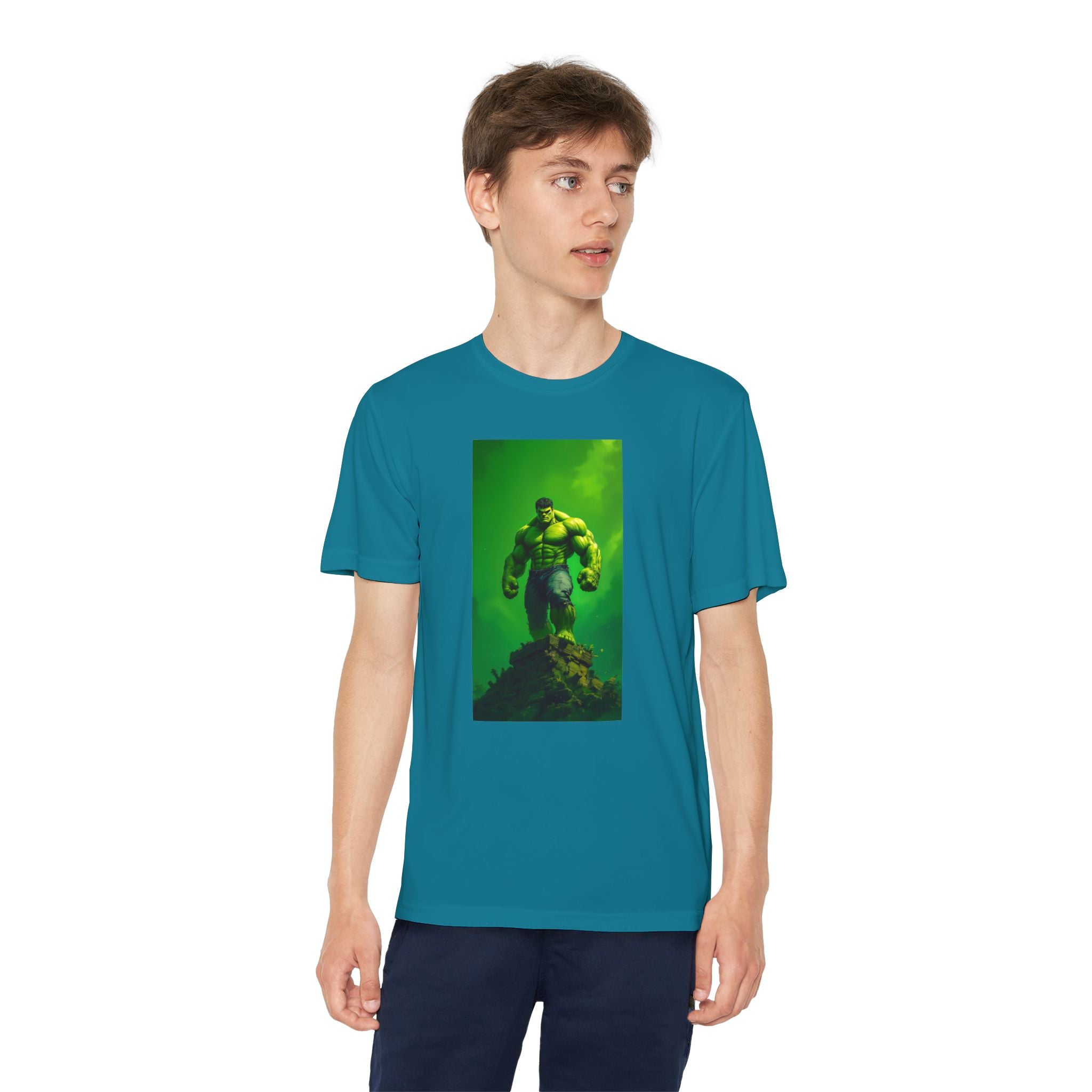 The Incredible Hulk Superhero Marvel Patriotic, Kids Graphic T-Shirt, Boys Hero Top, Girls Comic Book Clothing, Birthday