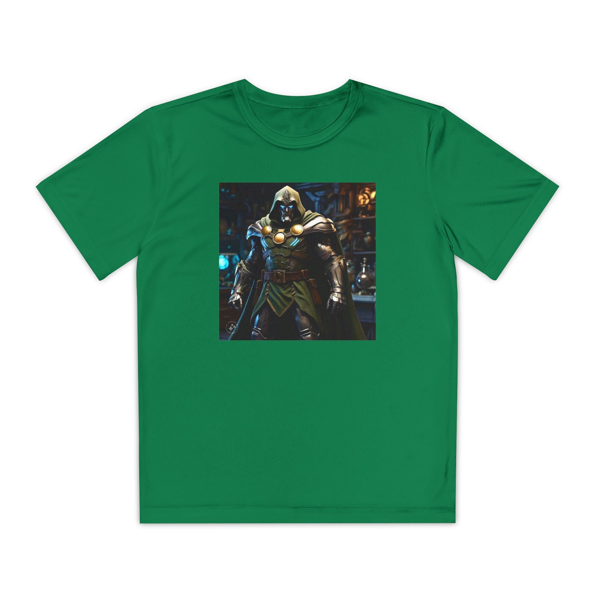 Dr Doom Superhero Marvel Patriotic, Kids Graphic T-Shirt, Boys Hero Top, Girls Comic Book Clothing, Birthday