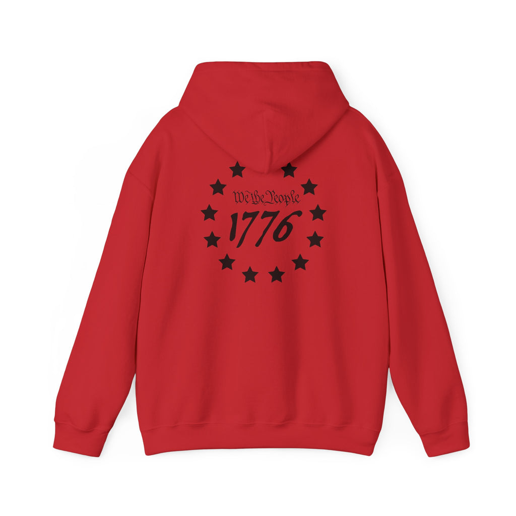 Patriotic Hoodie - We The People 1776 Unisex Blend