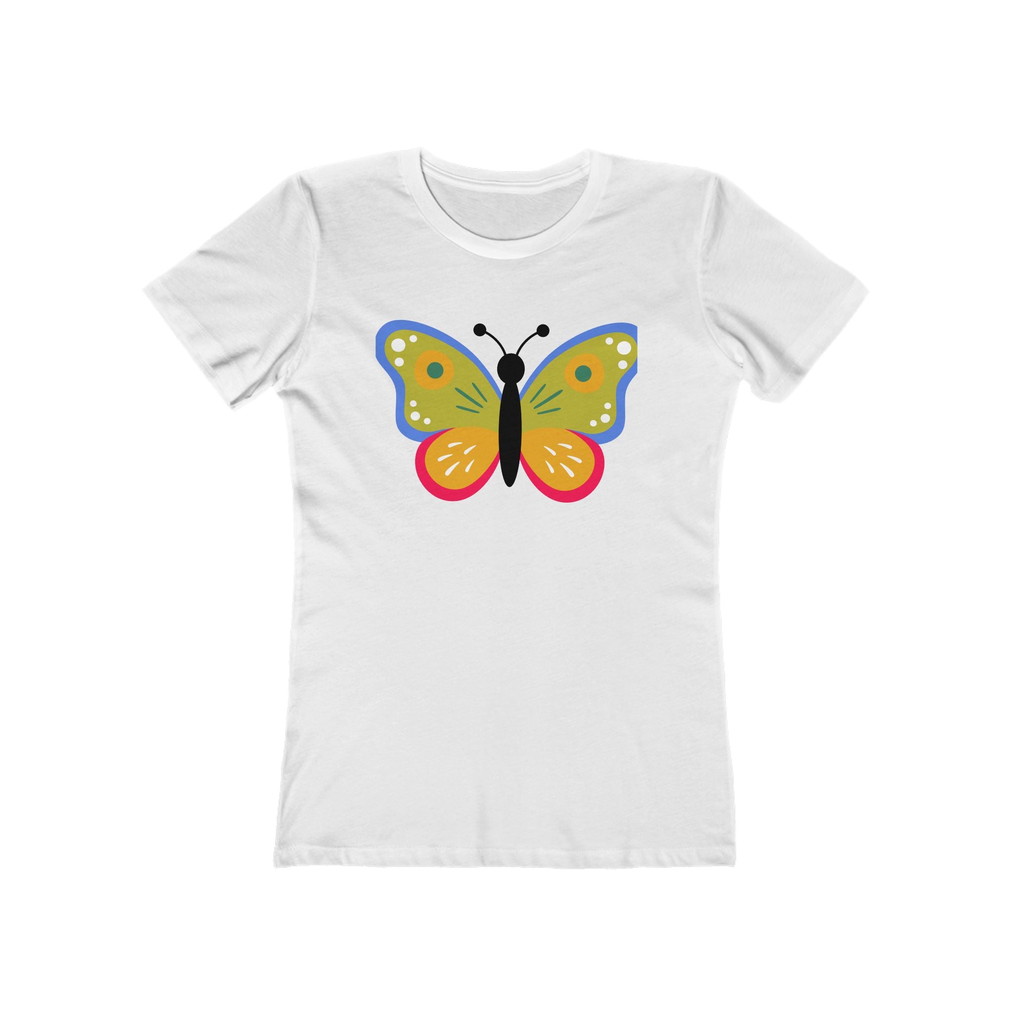 Butterfly Women's Tshirt, Butterfly Graphic Tee, Women's Butterfly Shirt, Butterfly Print Shirt, Boho Butterfly Tee