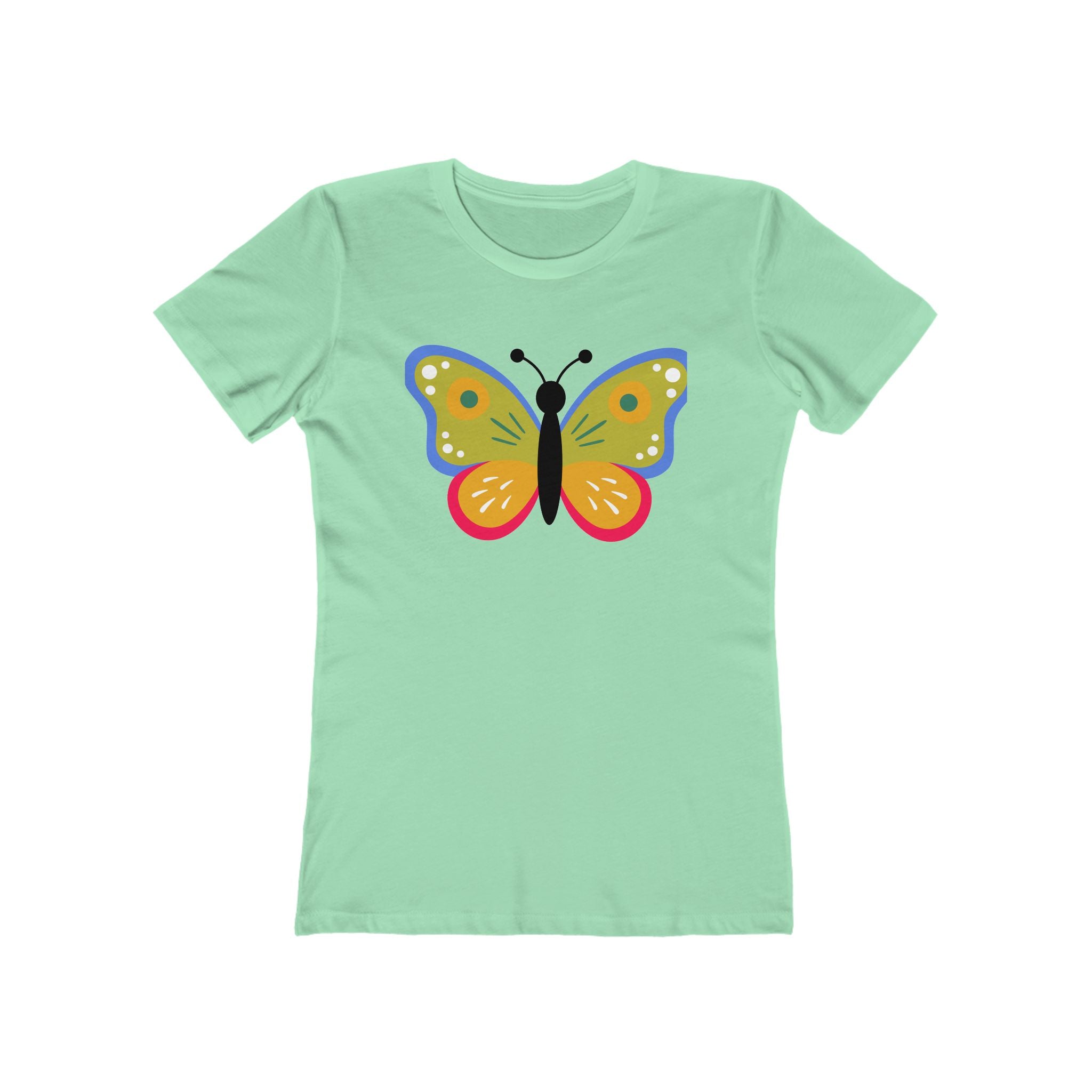 Butterfly Women's Tshirt, Butterfly Graphic Tee, Women's Butterfly Shirt, Butterfly Print Shirt, Boho Butterfly Tee