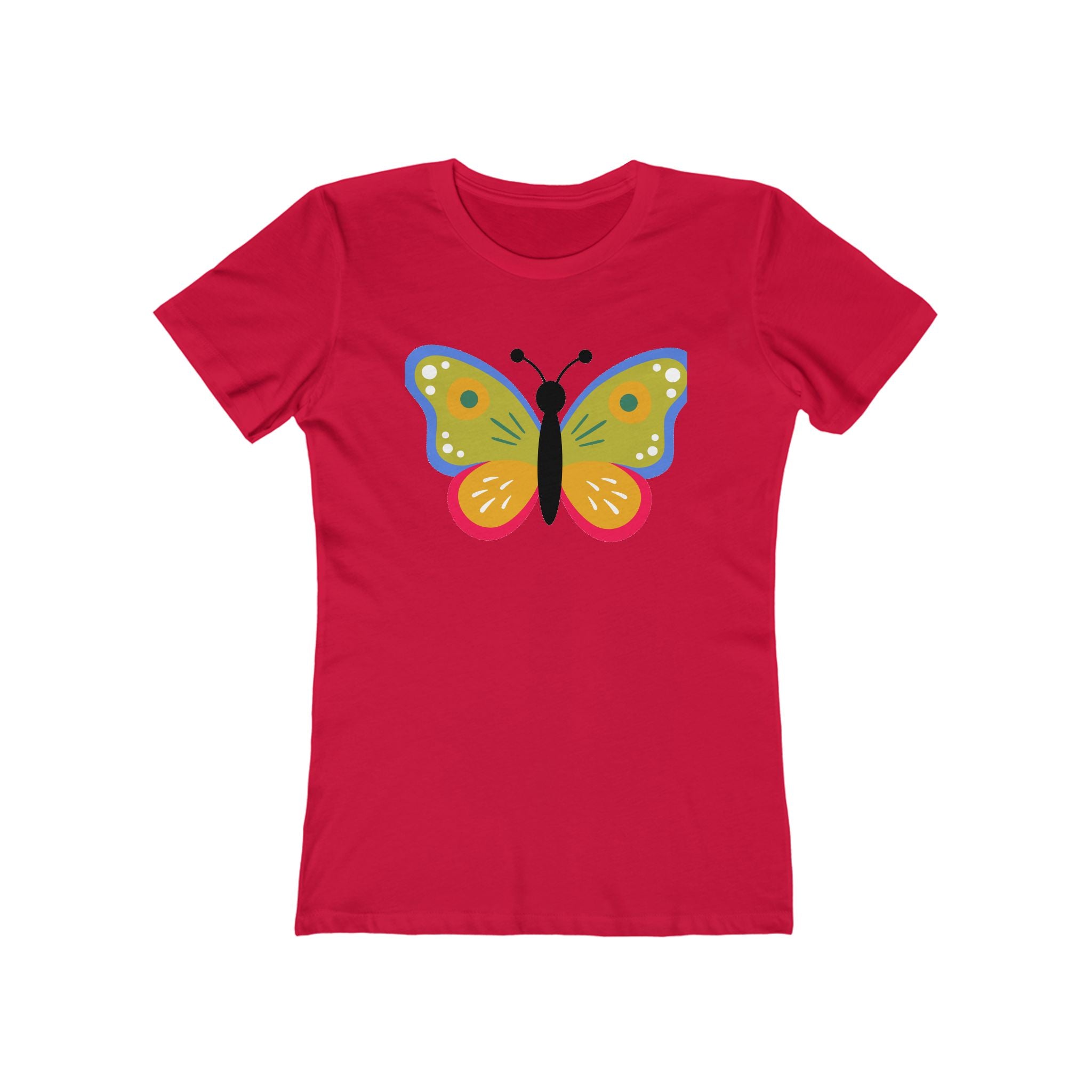 Butterfly Women's Tshirt, Butterfly Graphic Tee, Women's Butterfly Shirt, Butterfly Print Shirt, Boho Butterfly Tee