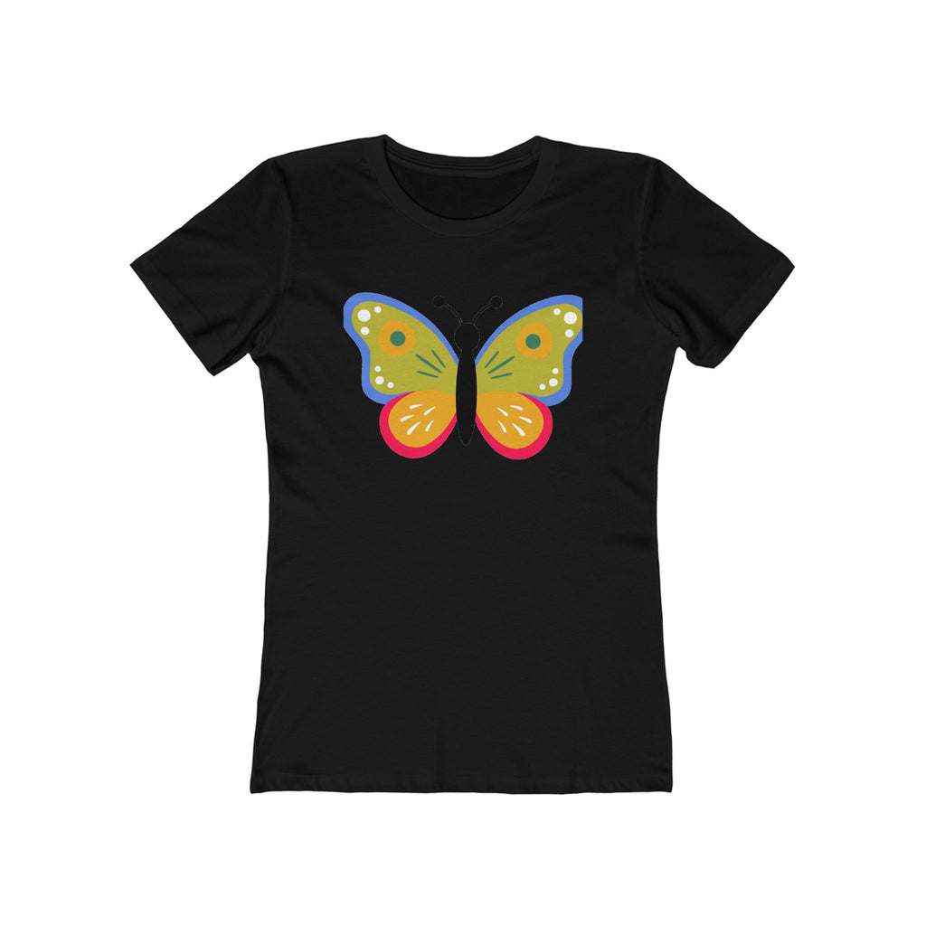 Butterfly Women's Tshirt, Butterfly Graphic Tee, Women's Butterfly Shirt, Butterfly Print Shirt, Boho Butterfly Tee