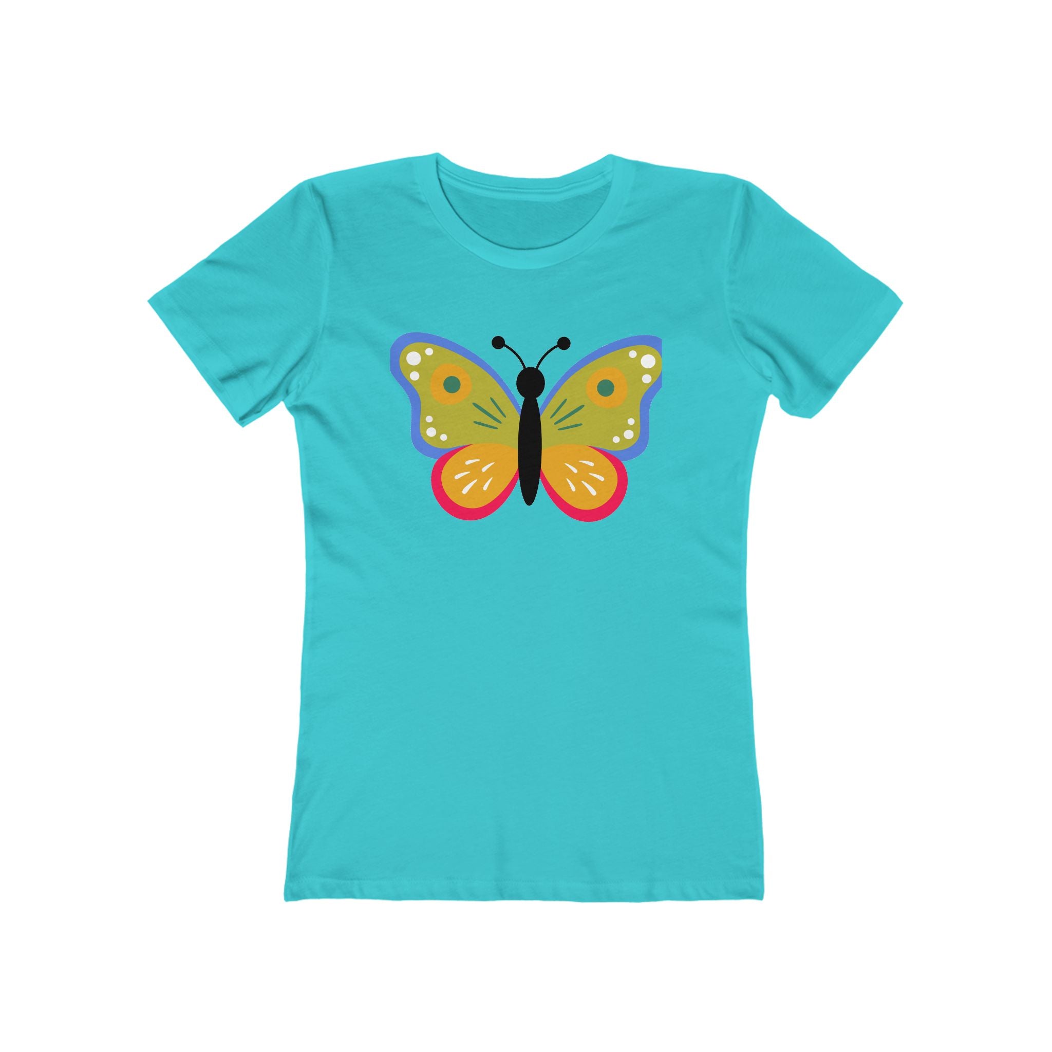 Butterfly Women's Tshirt, Butterfly Graphic Tee, Women's Butterfly Shirt, Butterfly Print Shirt, Boho Butterfly Tee