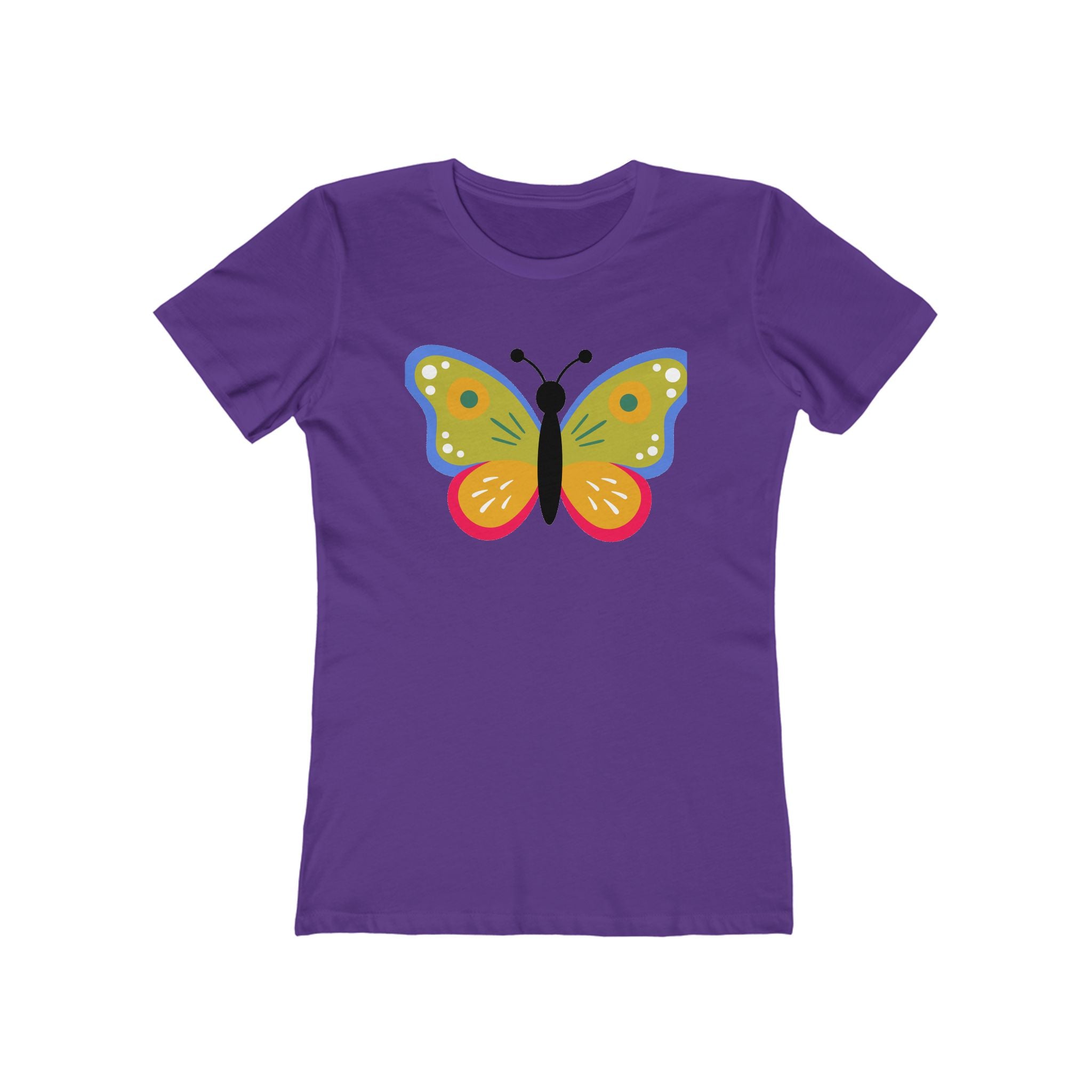 Butterfly Women's Tshirt, Butterfly Graphic Tee, Women's Butterfly Shirt, Butterfly Print Shirt, Boho Butterfly Tee