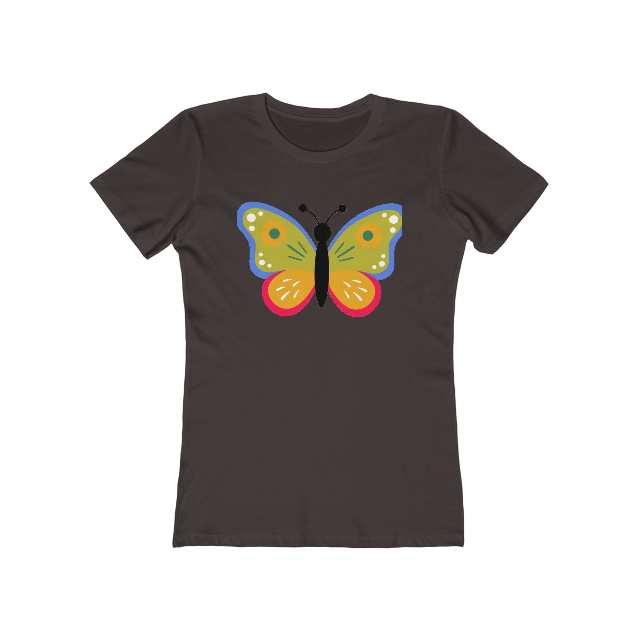 Butterfly Women's Tshirt, Butterfly Graphic Tee, Women's Butterfly Shirt, Butterfly Print Shirt, Boho Butterfly Tee