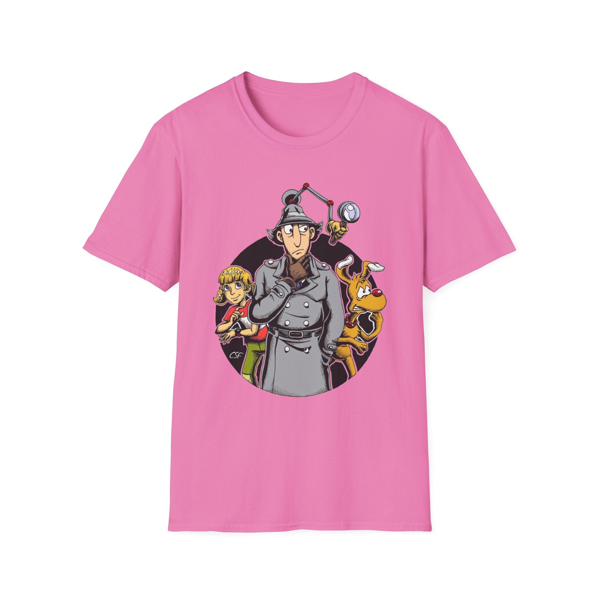 Retro Inspector Gadgets TV Cartoon T-Shirt