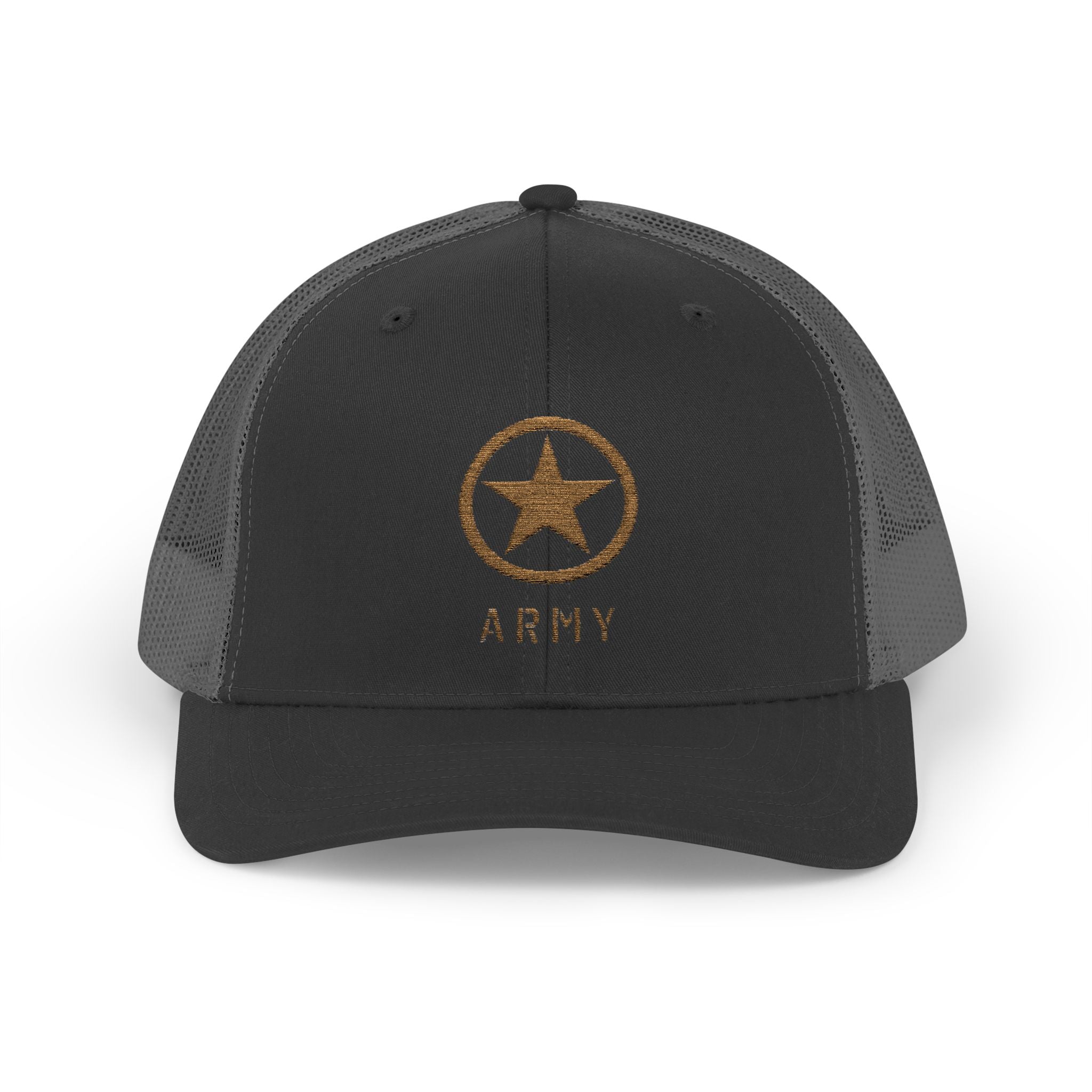 US Army Snapback Trucker Cap with Thin Red Line Design, Ideal for First Responders, Supportive Gifts, Memorials, Everyday Wear