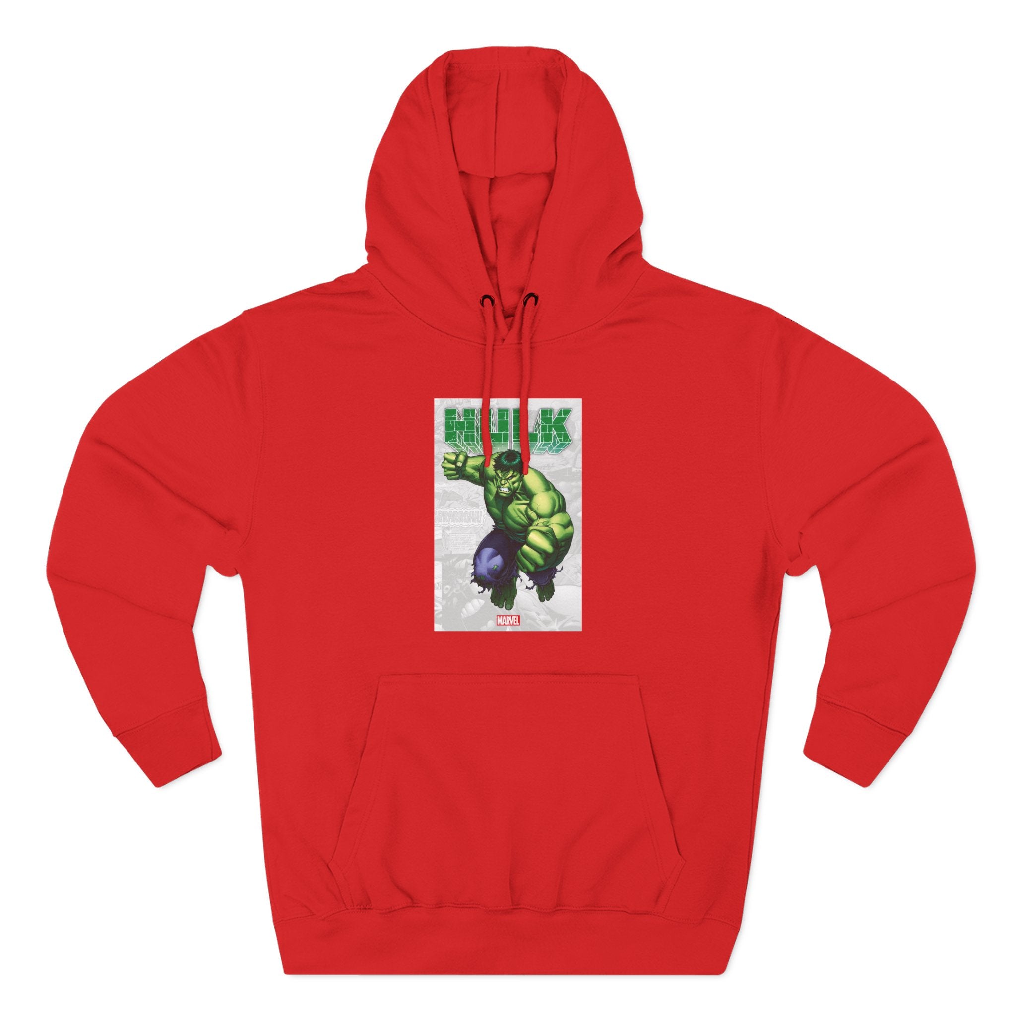 The Incredible Hulk Three-Panel Fleece Hoodie