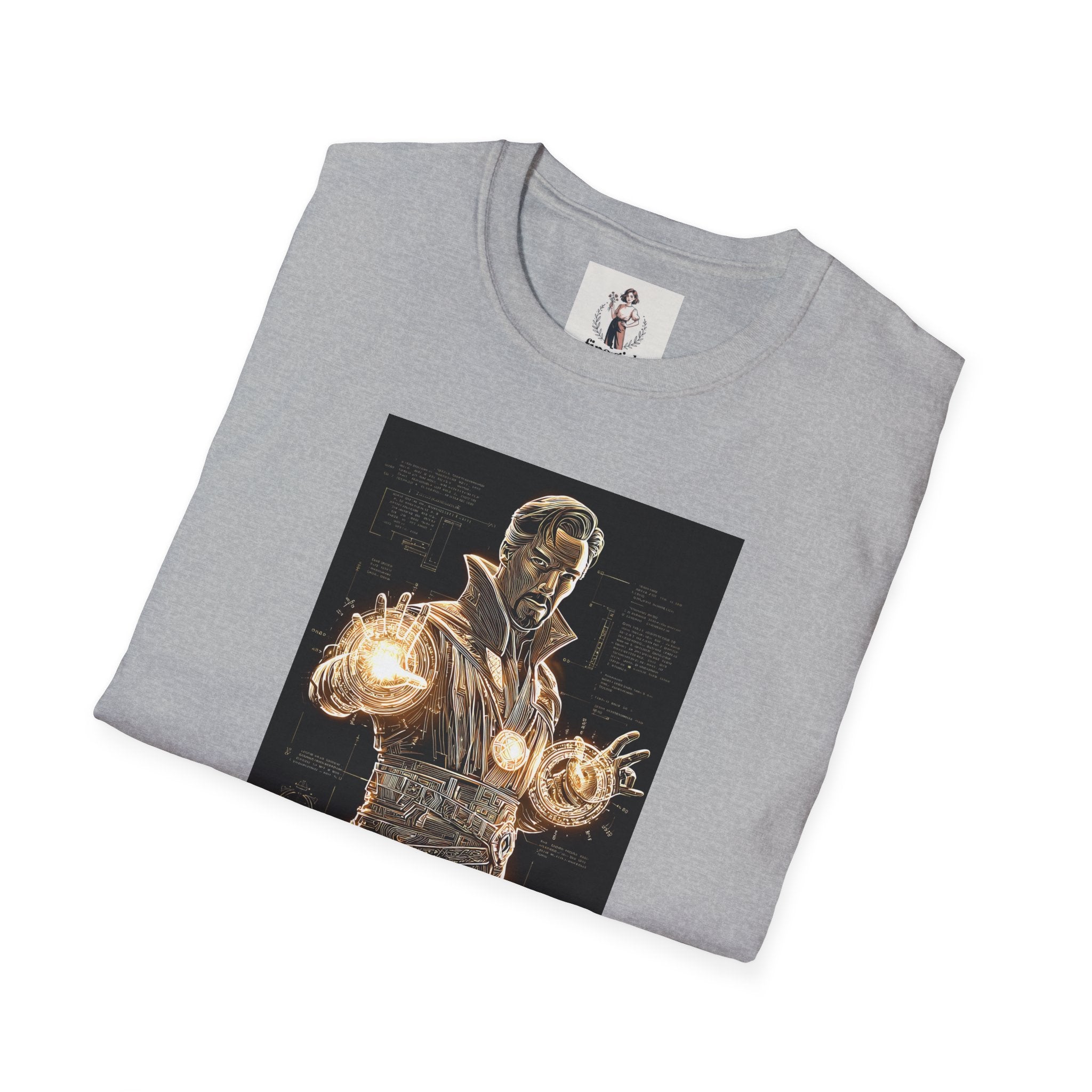 Dr Strange Superhero Marvel Unisex Softstyle T-Shirt, Comic Book Tee, Geeky Clothing, Cosplay Costume Top