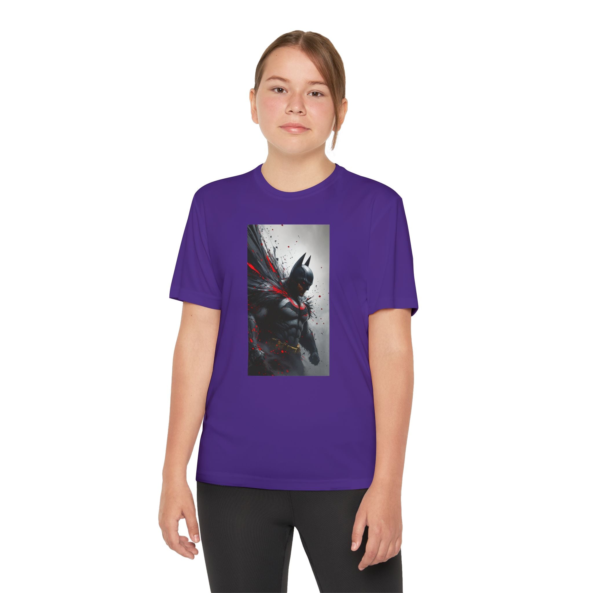 Batman Superhero Marvel Patriotic, Kids Graphic T-Shirt, Boys Hero Top, Girls Comic Book Clothing, Birthday