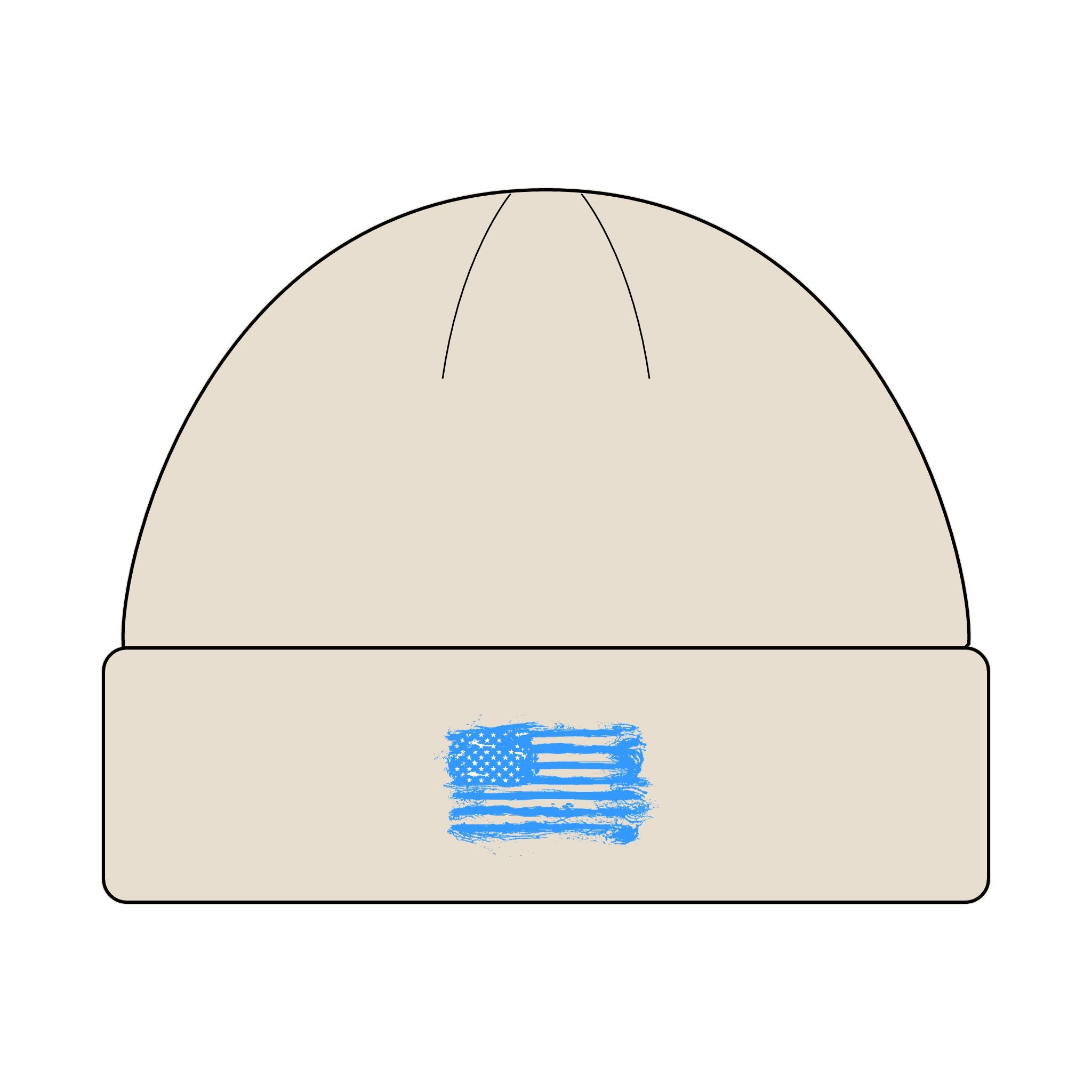 Patriotic Beanie, USA Flag Hat, Winter Cap, Knit Beanie, Red White Blue Skull Cap, American Flag Toboggan
