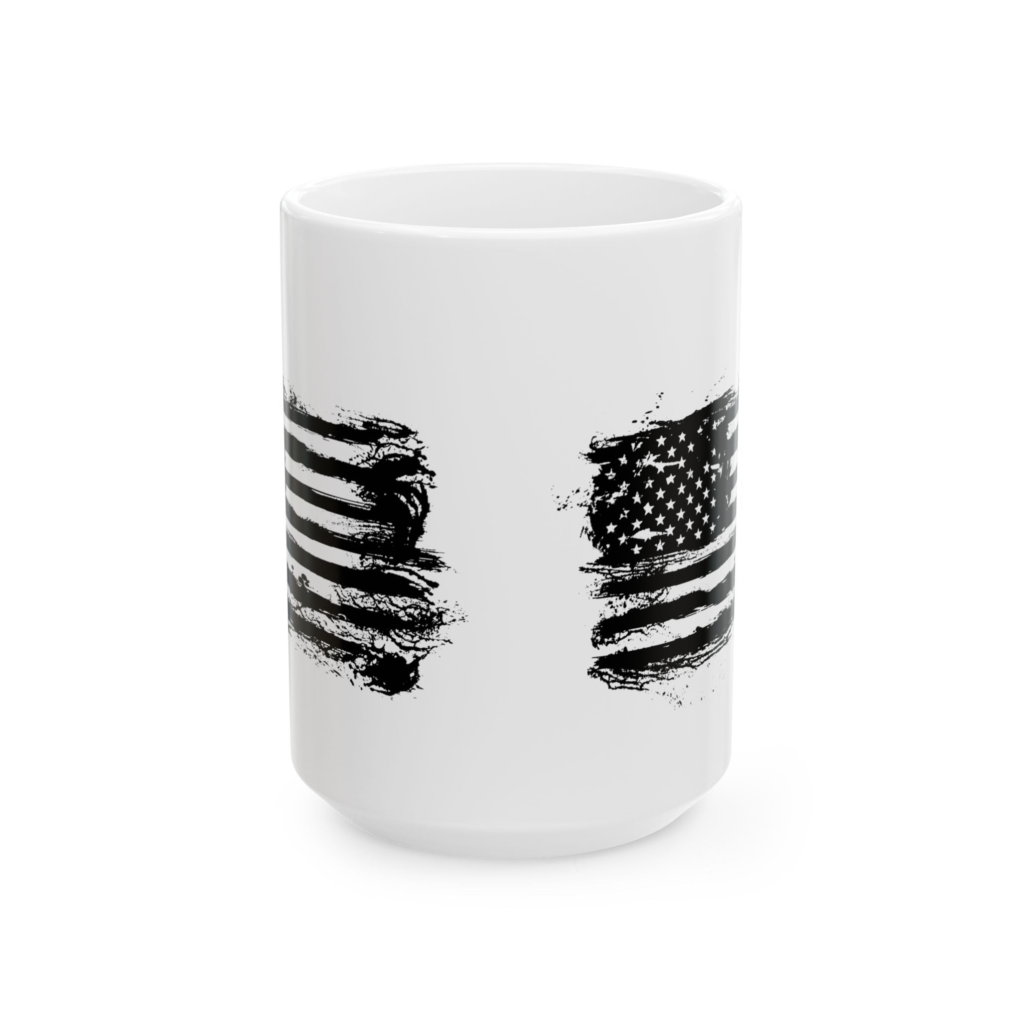 USA Black Flag Patriotic Coffee & Tea Mug