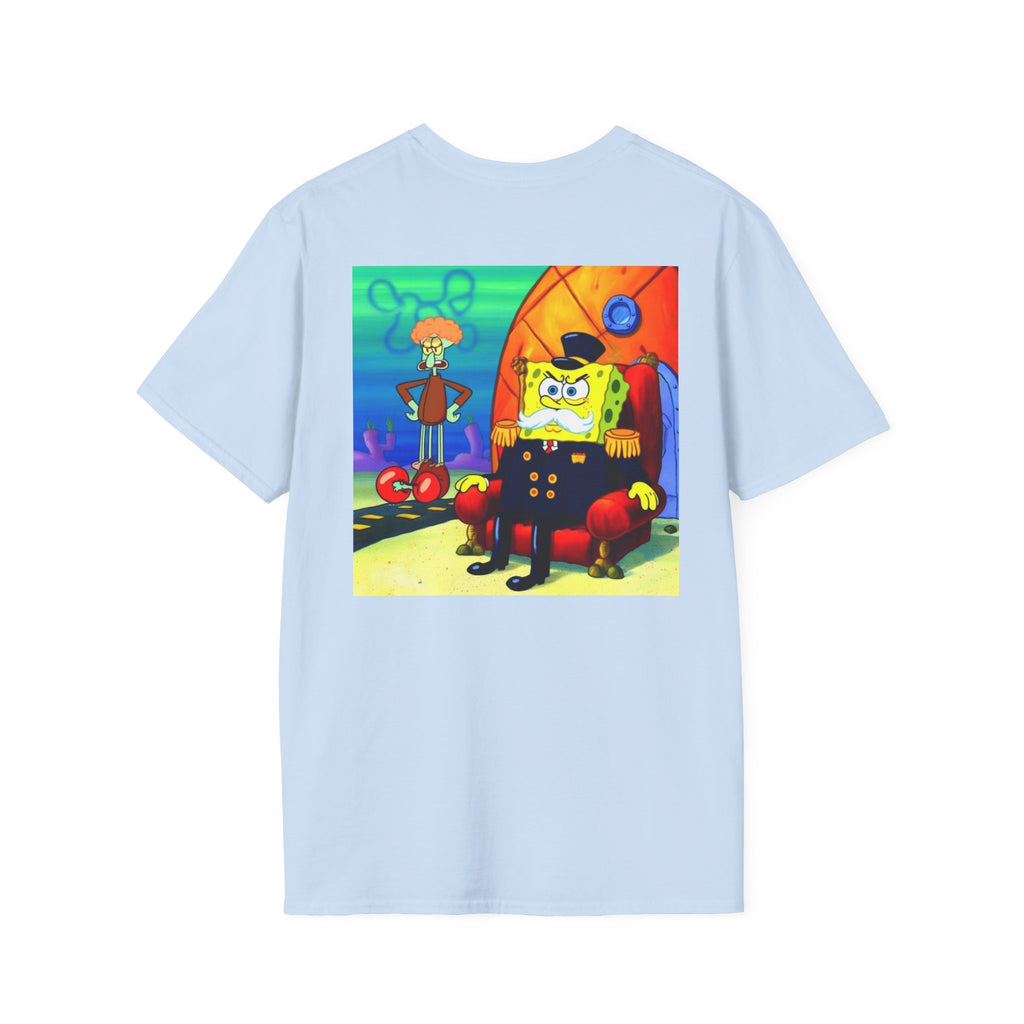 SpongeBob SquarePants Kids T-Shirt, Mr Krabs Squidward Patrick Star Youth Tee, Nickelodeon Children's TV Shirt, Unisex Softstyle