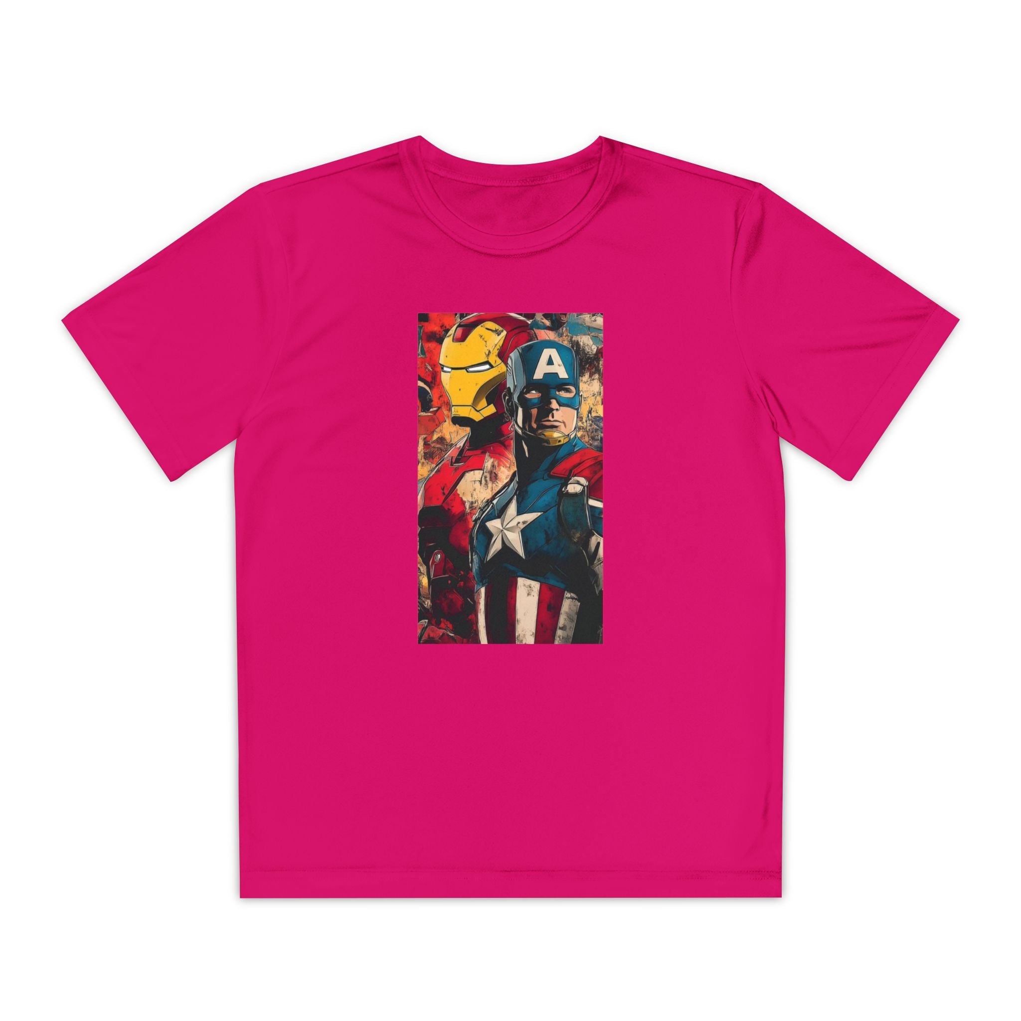 Advengers Youth T-Shirt Sports Graphic Tee, Cool Athletic Shirt for Kids, Perfect for Sports Events, Team Spirit