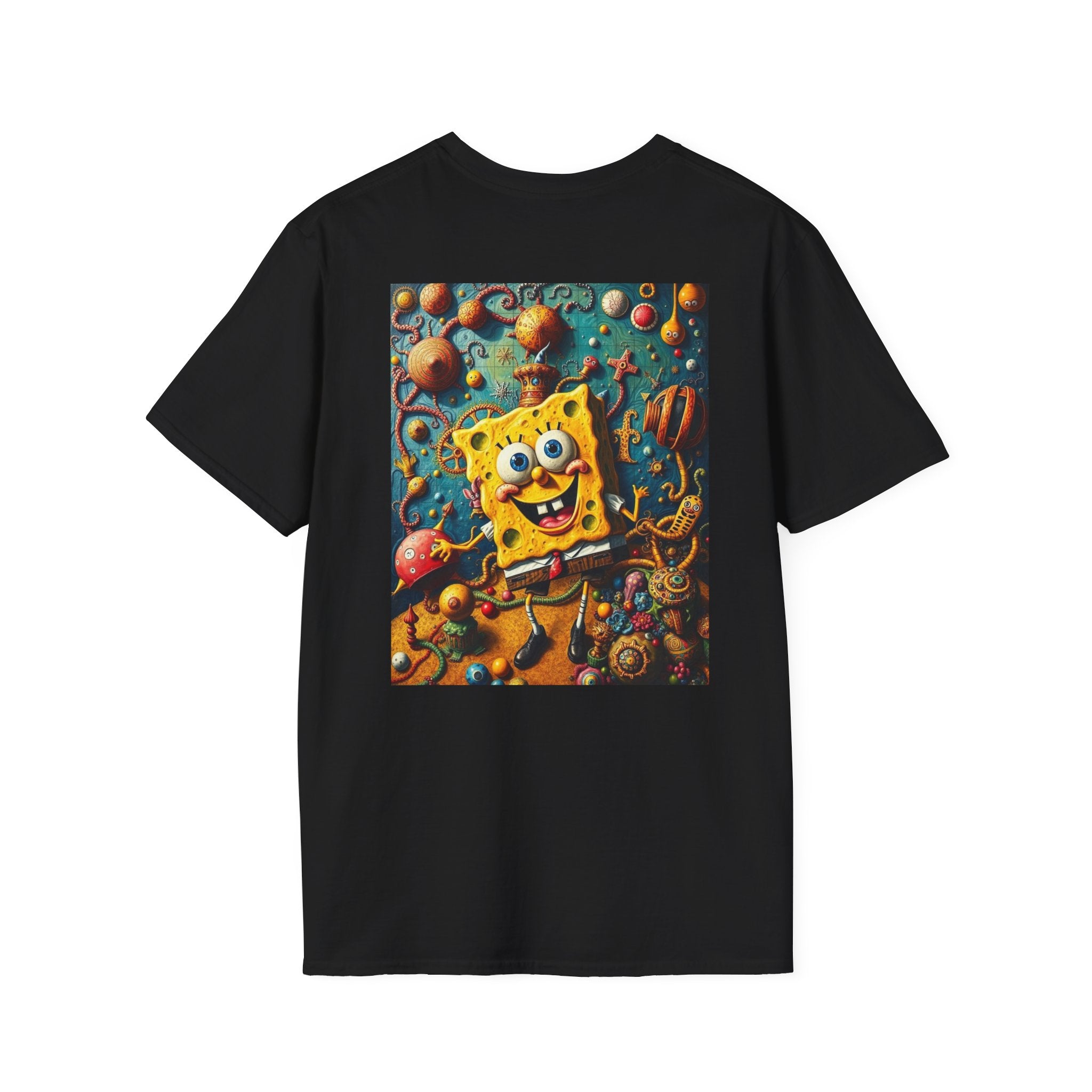 SpongeBob SquarePants Kids T-Shirt, Mr Krabs Squidward Patrick Star Youth Tee, Nickelodeon Children's TV Shirt, Unisex Softstyle