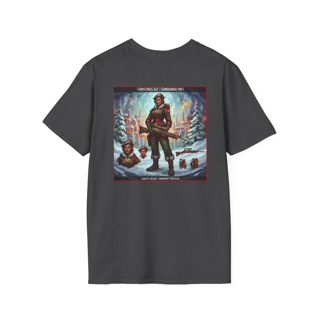 Yule Guard Patriotic Christmas Holiday ~ Unisex Softstyle T-Shirt