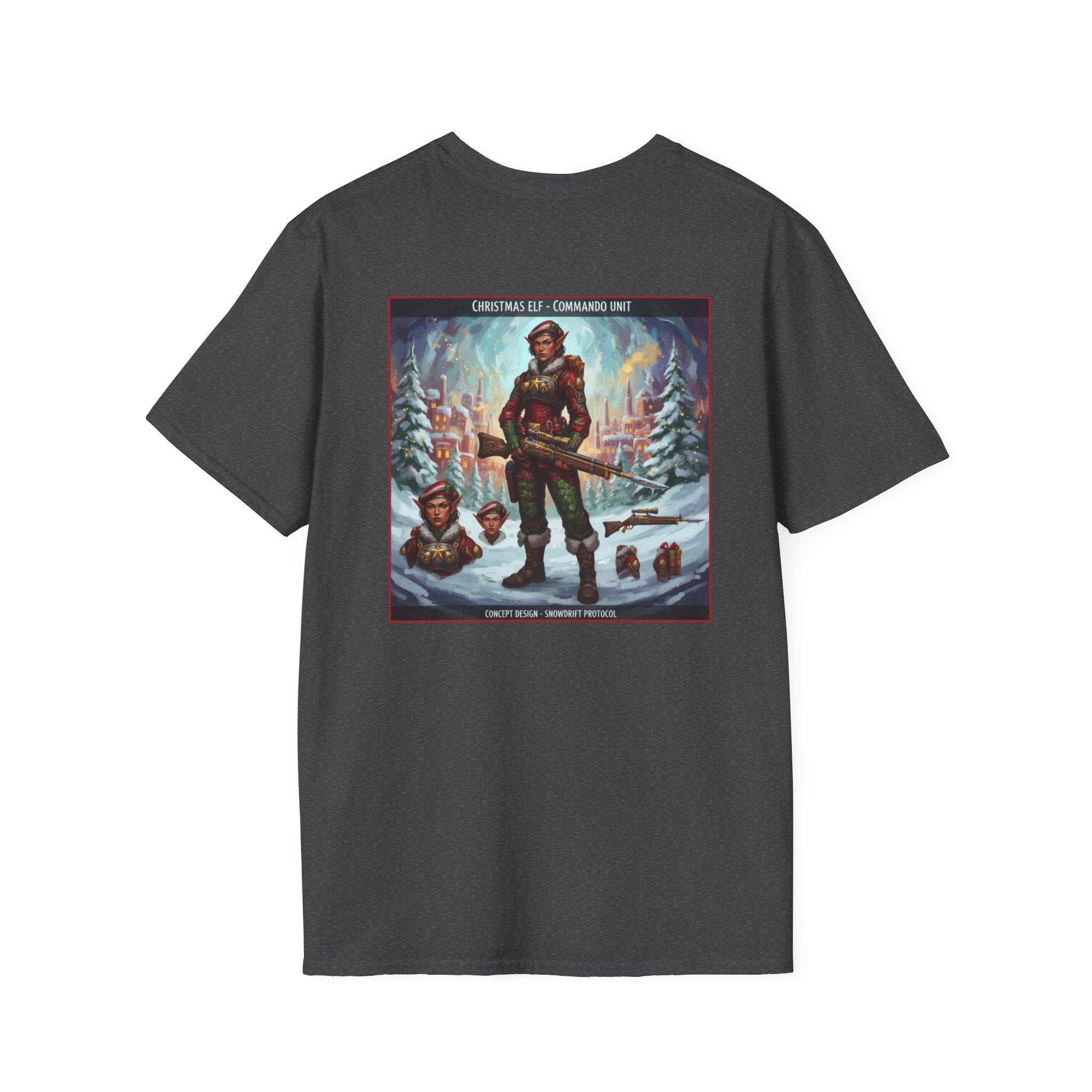 Yule Guard Patriotic Christmas Holiday ~ Unisex Softstyle T-Shirt