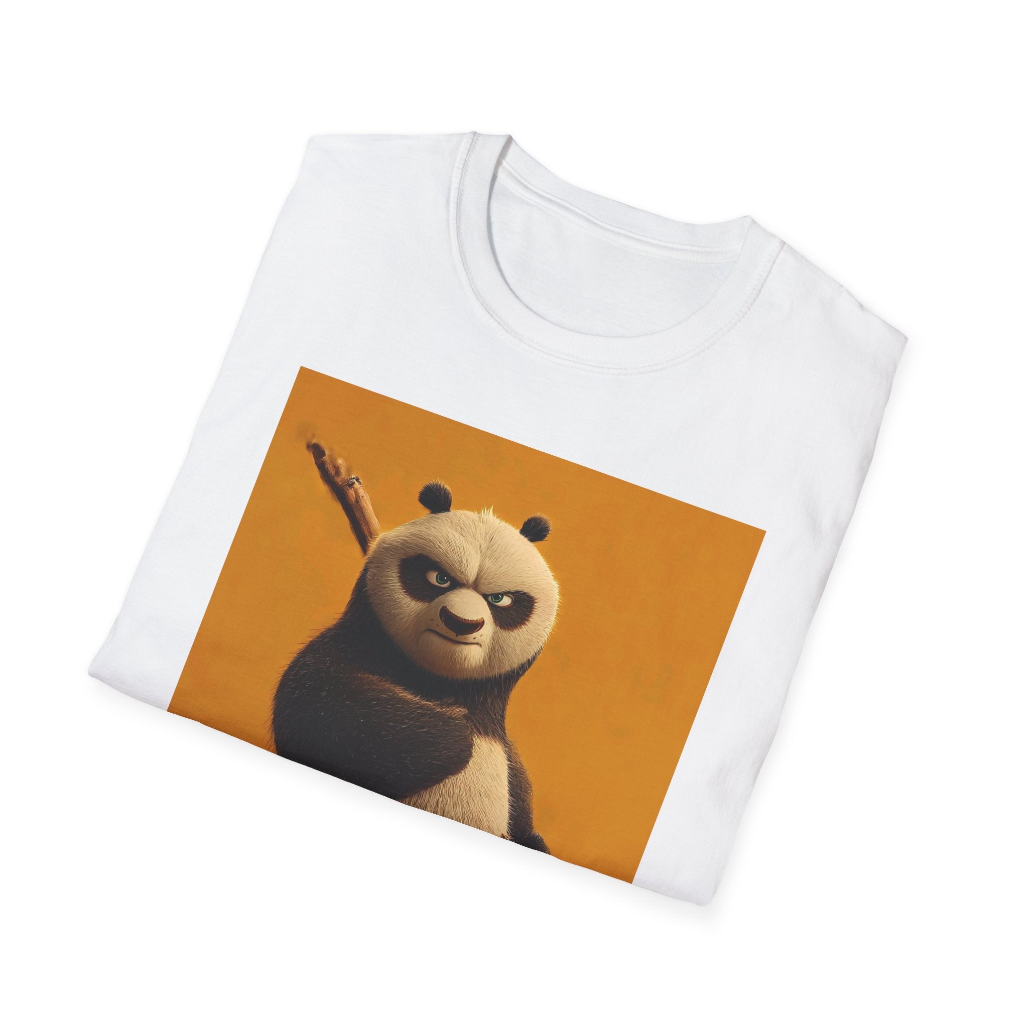 Kung Fu Panda Unisex Softstyle T-Shirt, DreamWorks Animation Youth Competitor Tee, Graphic Tee, Movie Fan Gift, Cult Classic Shirt, Comfy