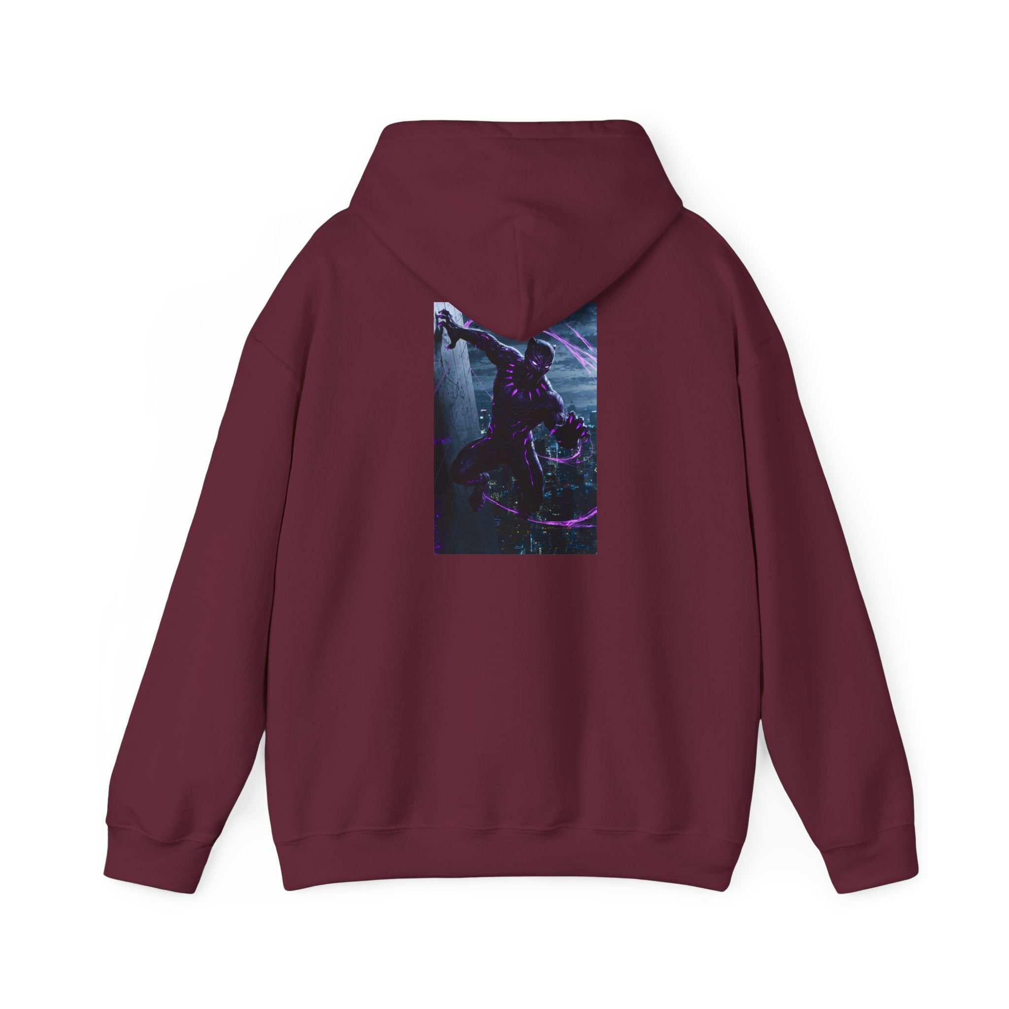 Hooded Sweatshirt - The Black Panther Design