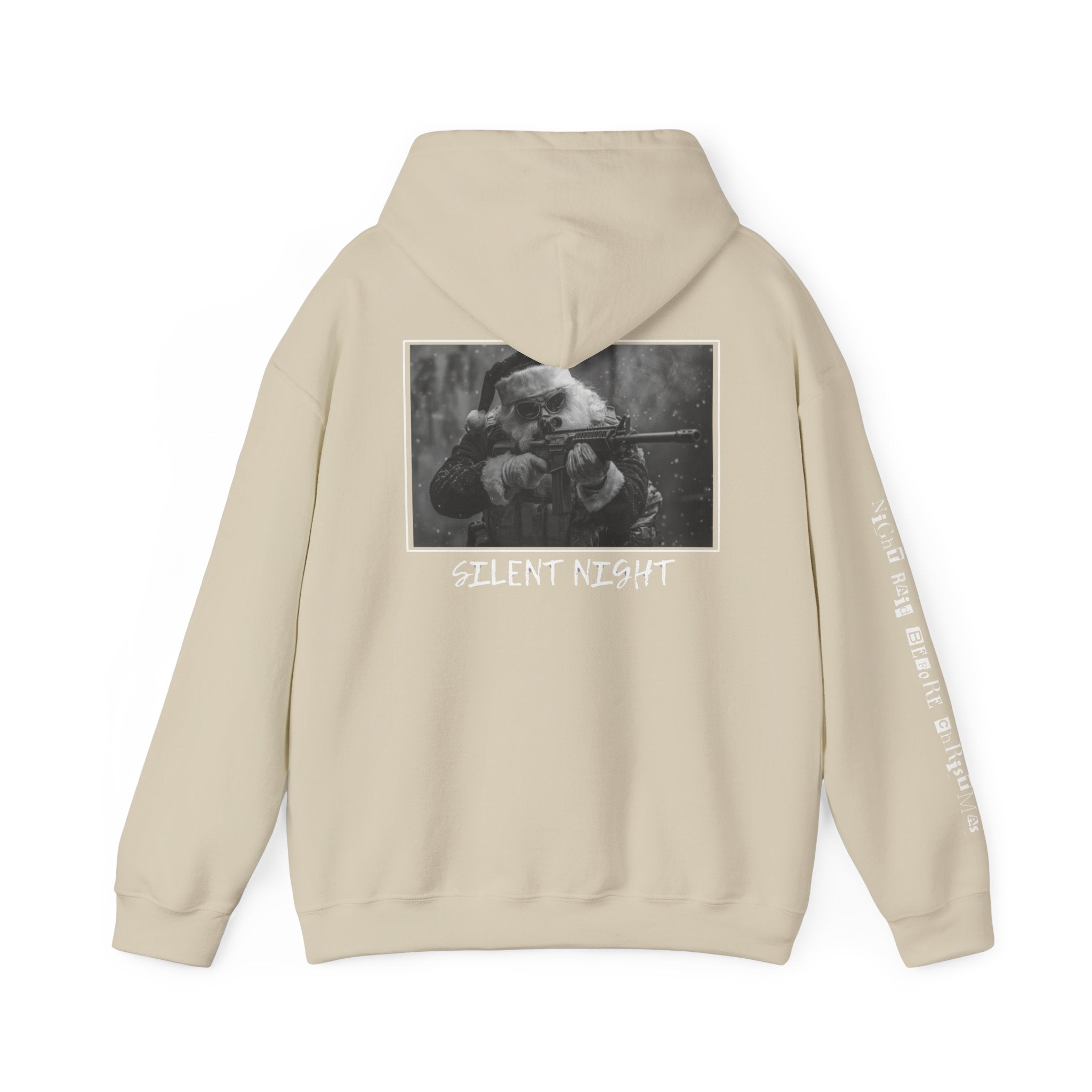 Night Raid Before Christmas Patriotic Hoodie Rebel Spirit Unisex Hoodie