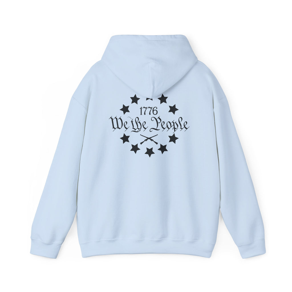 Patriotic Hoodie - We The People 1776 Unisex Blend