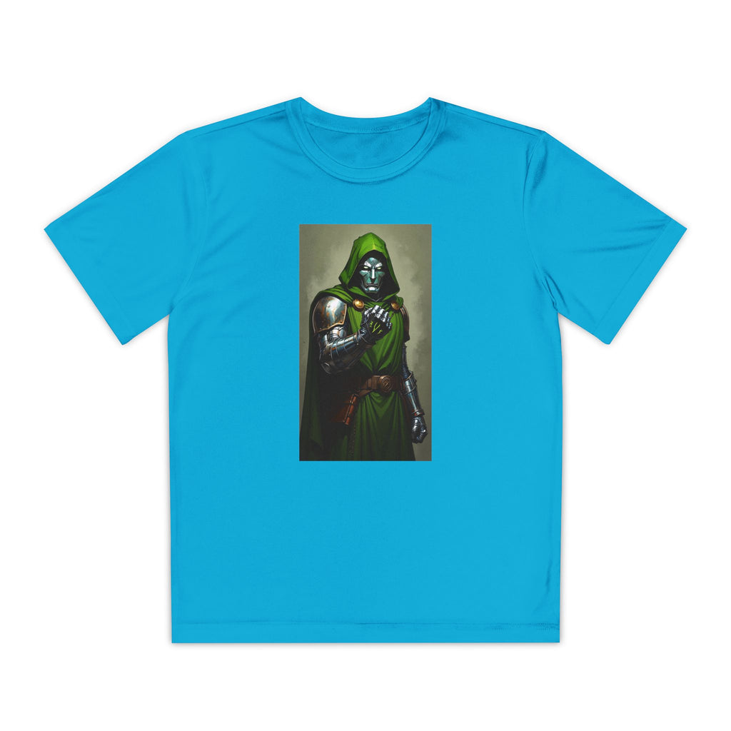 Dr Doom Superhero Marvel Patriotic, Kids Graphic T-Shirt, Boys Hero Top, Girls Comic Book Clothing, Birthday