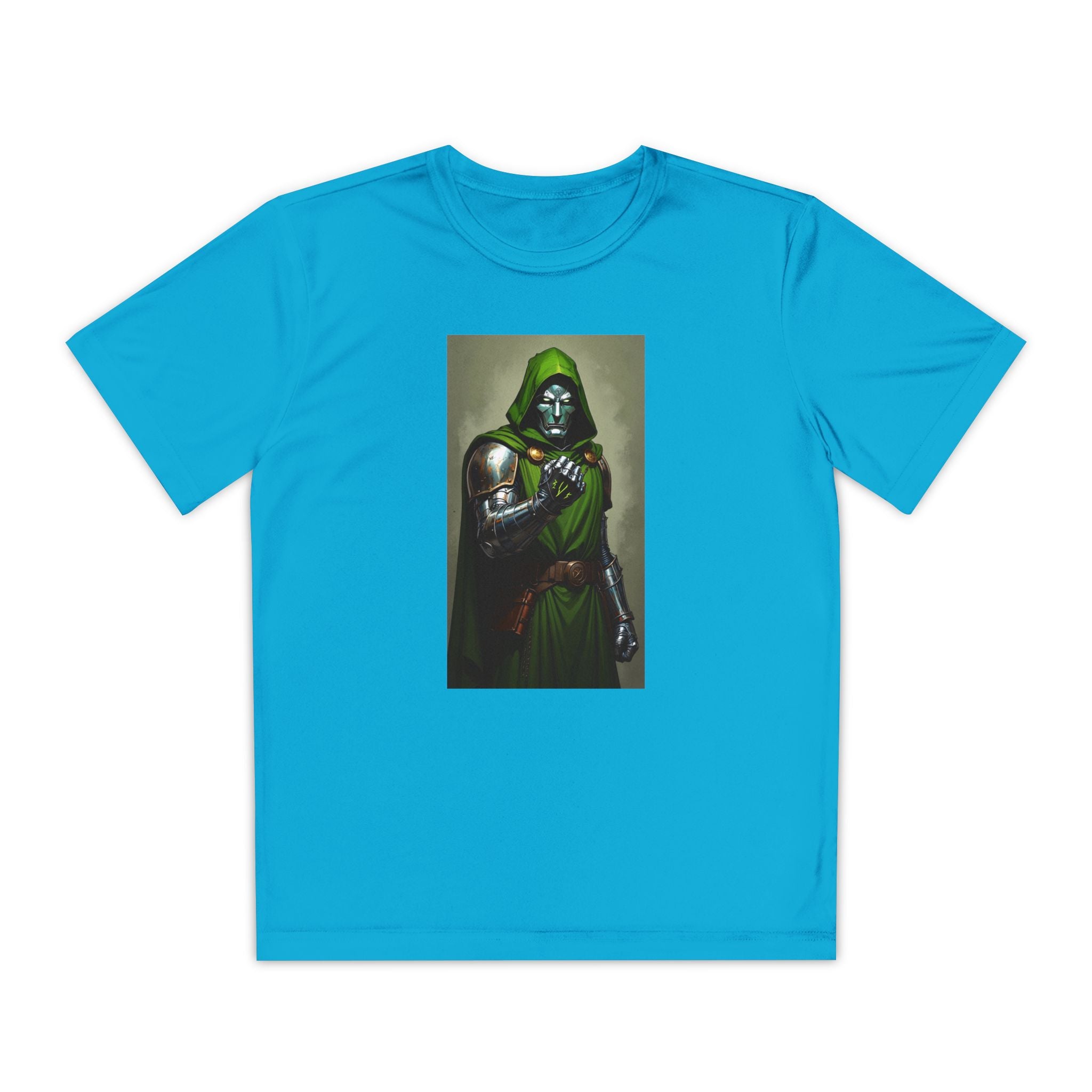 Dr Doom Superhero Marvel Patriotic, Kids Graphic T-Shirt, Boys Hero Top, Girls Comic Book Clothing, Birthday
