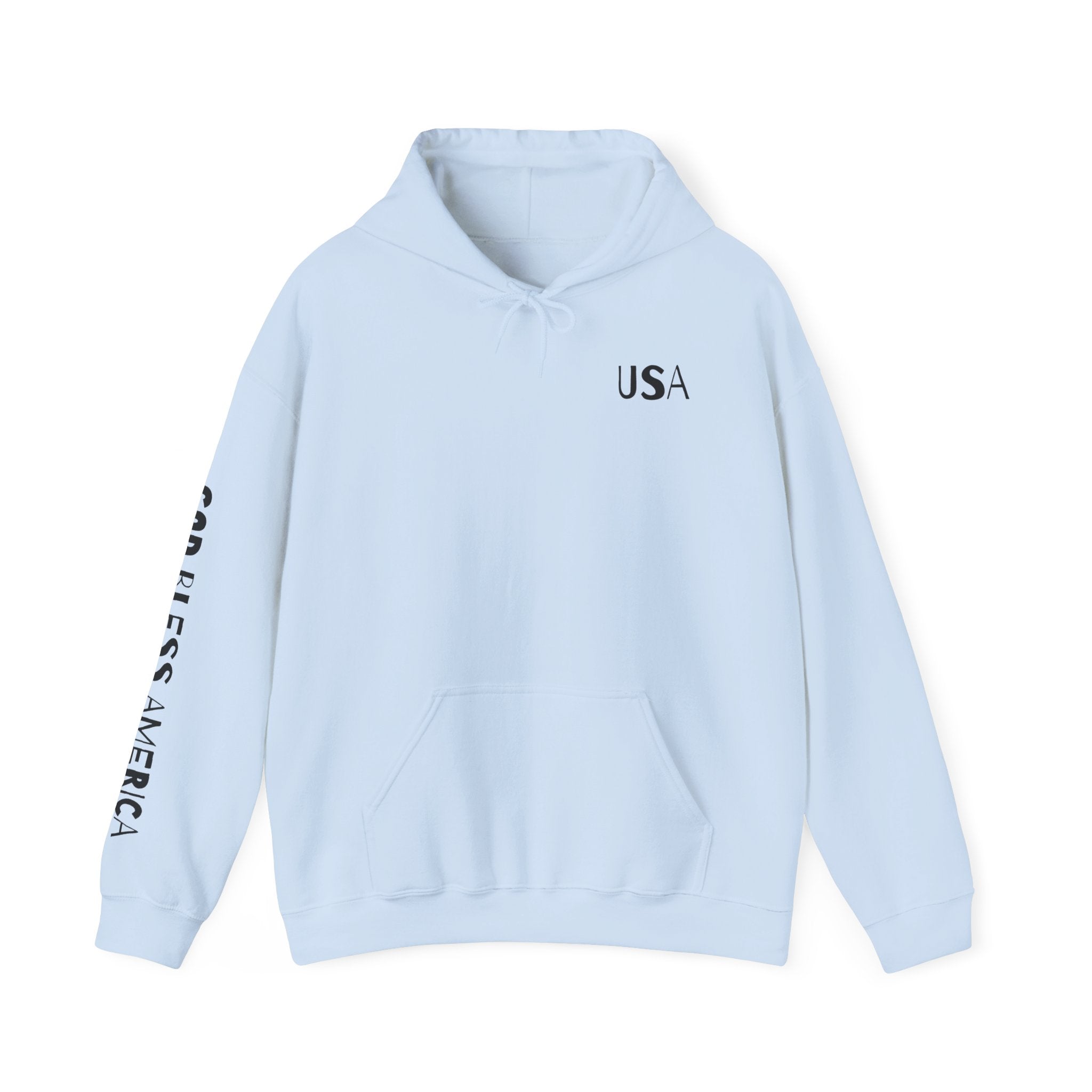 Faith Family Firearms Freedom Hooded Sweatshirt with Faith, Family, Firearms & Freedom Design - Unisex Cozy Wear for Celebrations