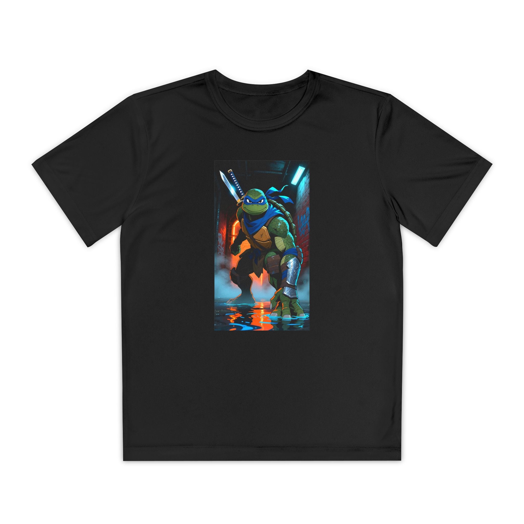 Teenage Mutant Ninja Turtles, Graphic Print Shirt, Kids T-shirt, Cartoon Character Top, Retro Tee, Birthday Gift Shirt