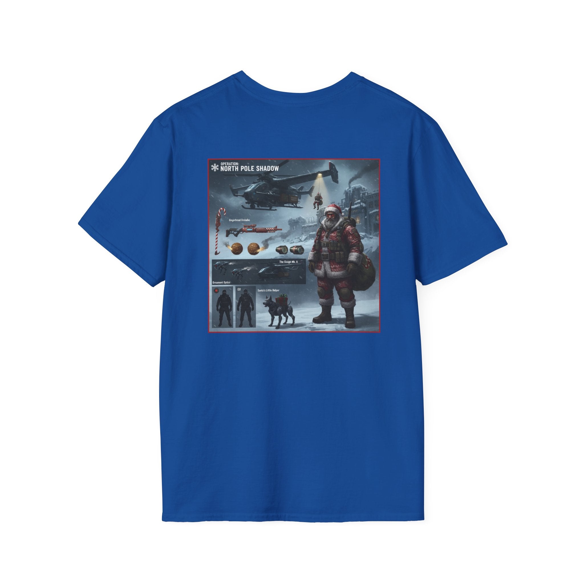Yule Guard Patriotic Christmas Holiday ~ Unisex Softstyle T-Shirt